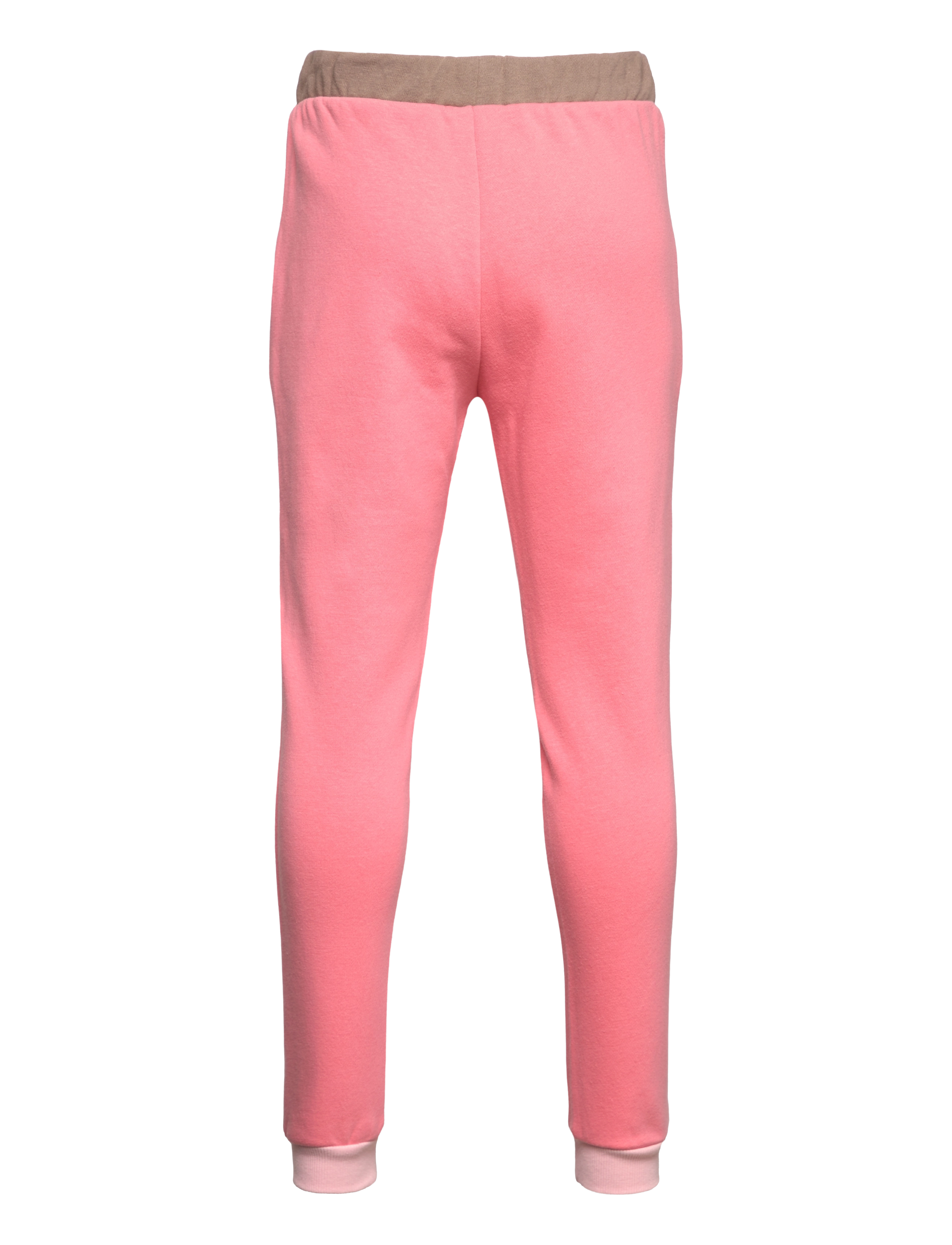 Little Pieces - LPFRANCI CONTRAST SWEAT PANT BC TW - strawberry pink - 1