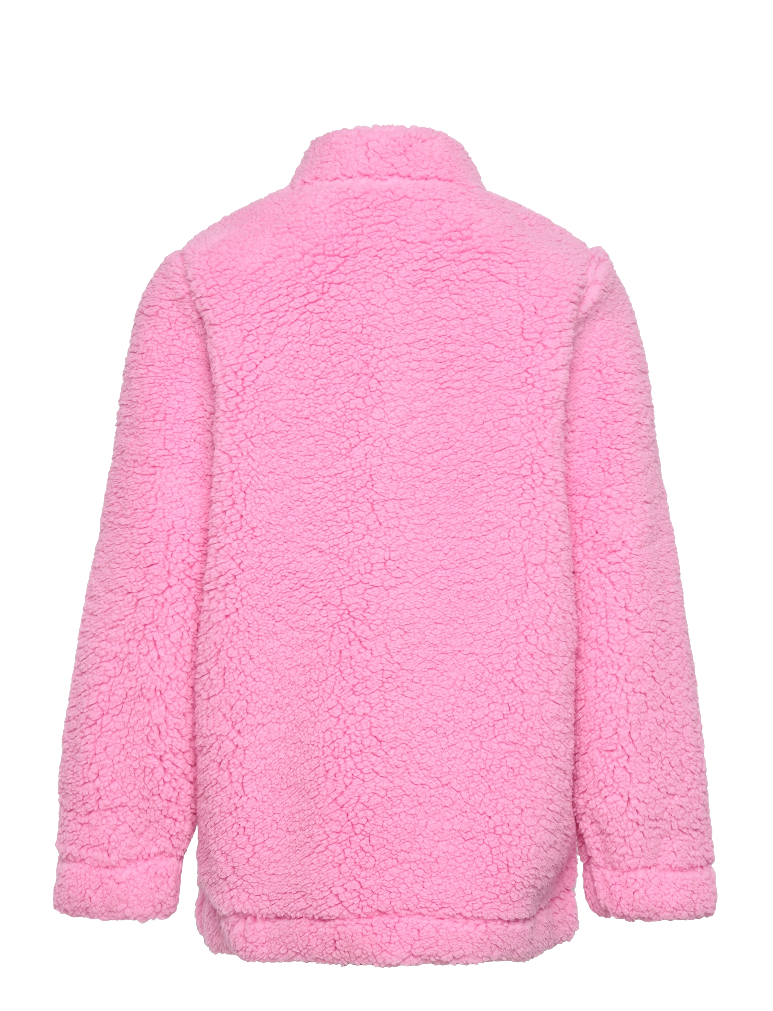 Little Pieces - LPFERNA LS LONG TEDDY SWEAT BC TW - begonia pink - 1