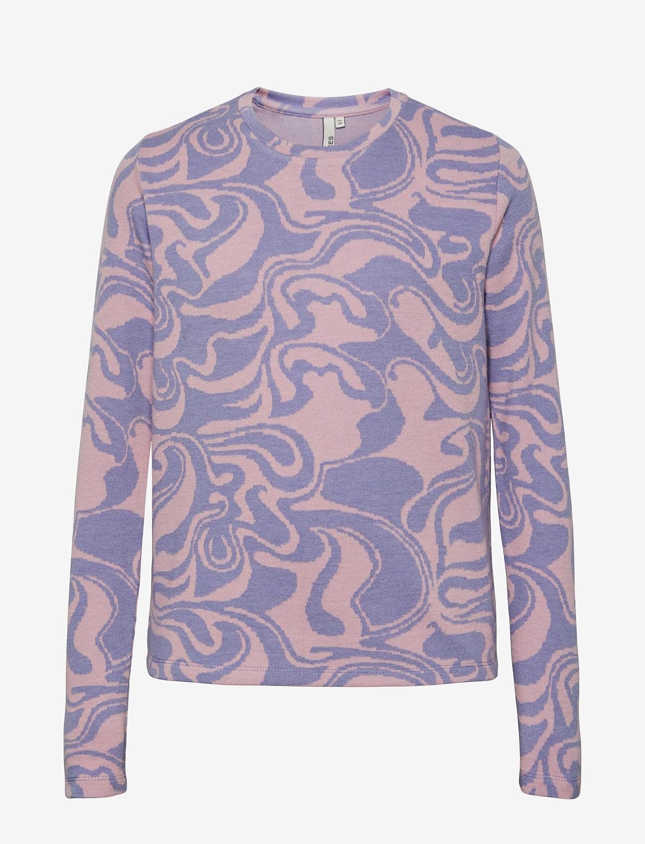 Little Pieces - PKBRINA LS O-NECK TOP - prism pink - 0