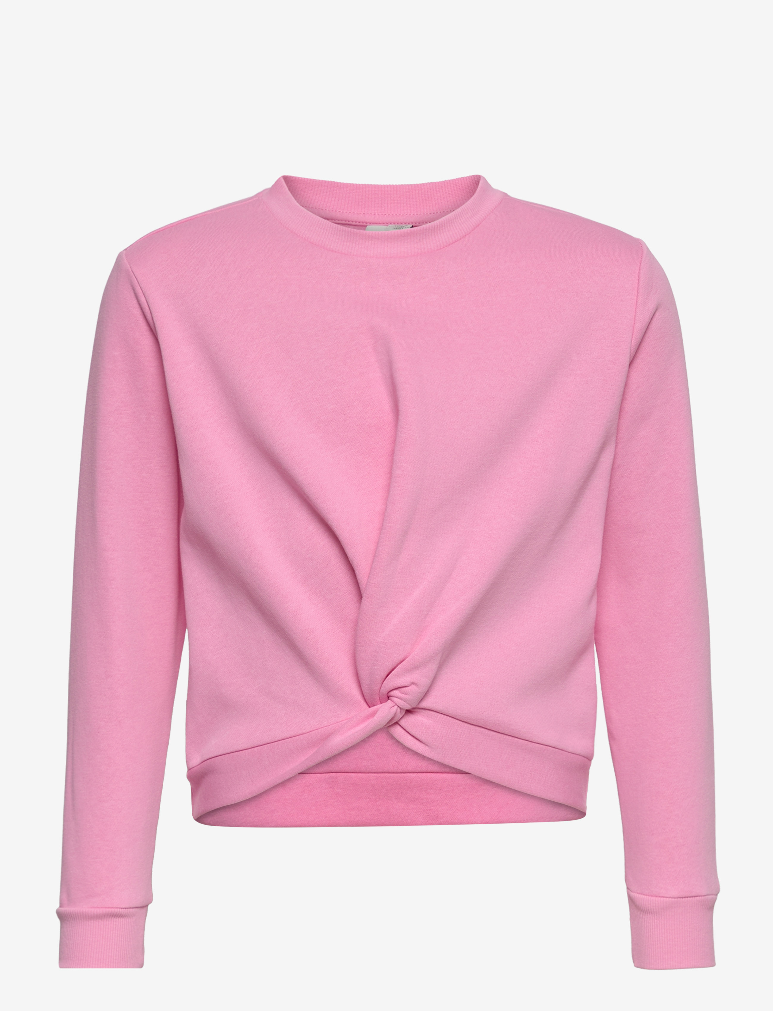Little Pieces - PKCHILLI LS O-NECK SHORT TWIST SWEAT BC - begonia pink - 0