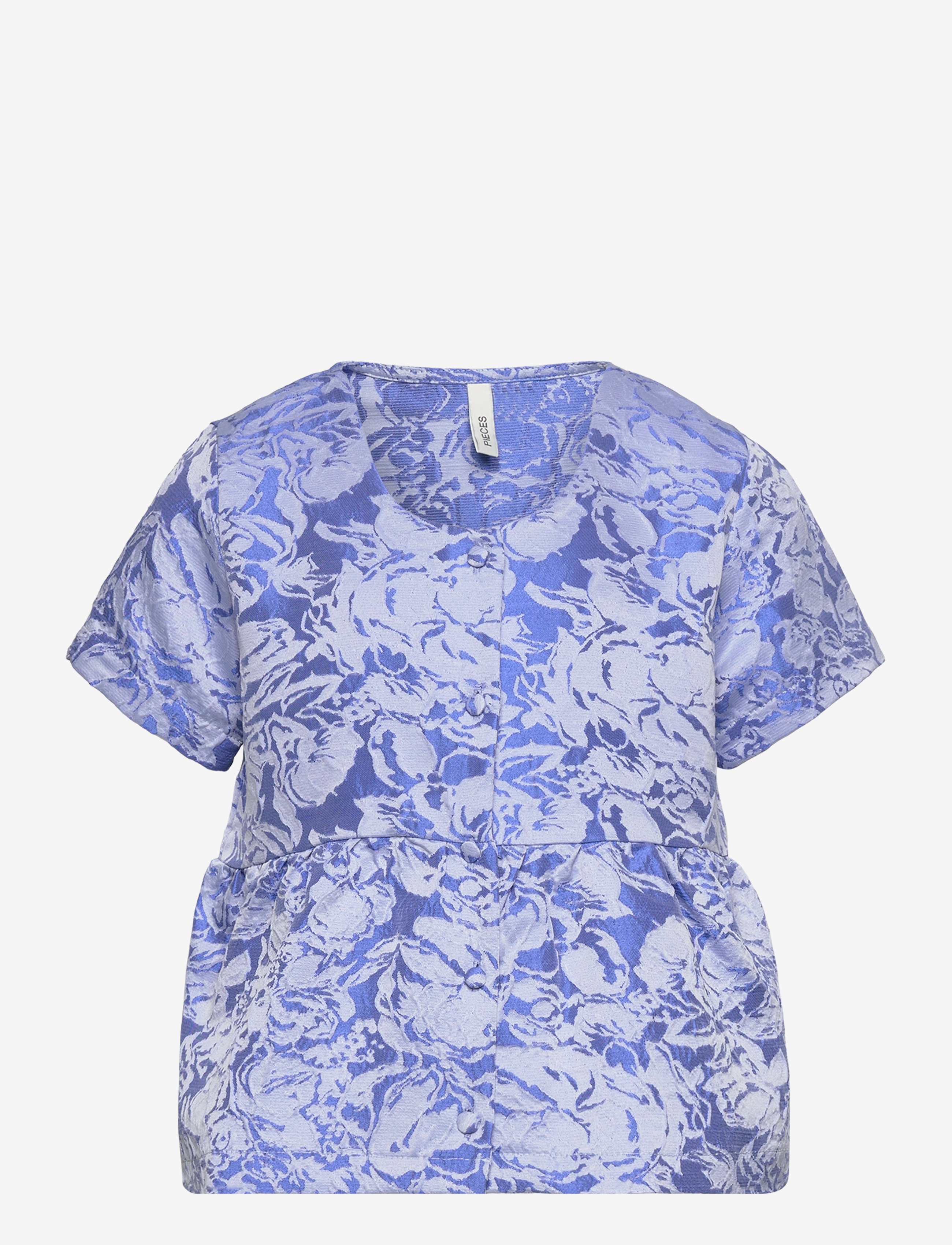 Little Pieces PKROSE SS TOP - Little Pieces - MARINA / blue
