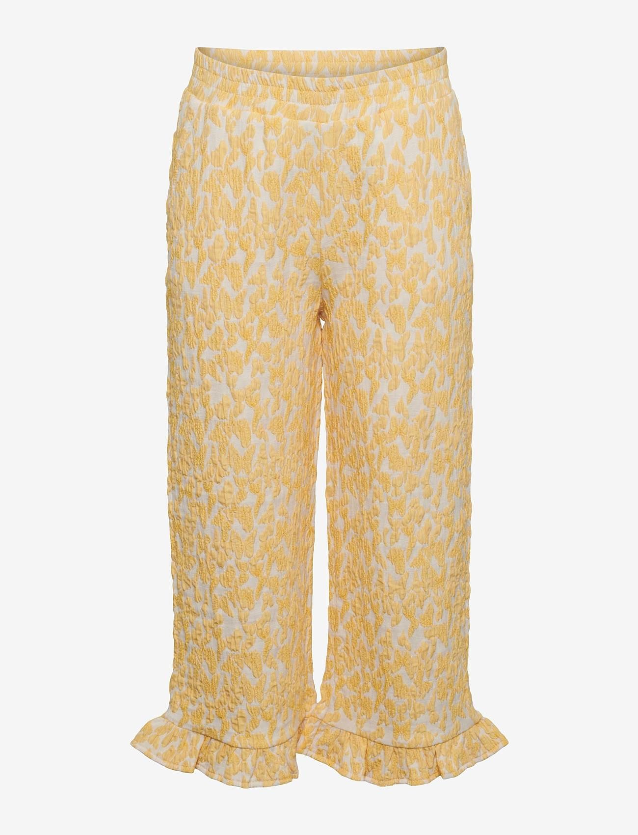 Little Pieces PKMAYA CULOTTE PANT - Underdele - MELLOW YELLOW / yellow