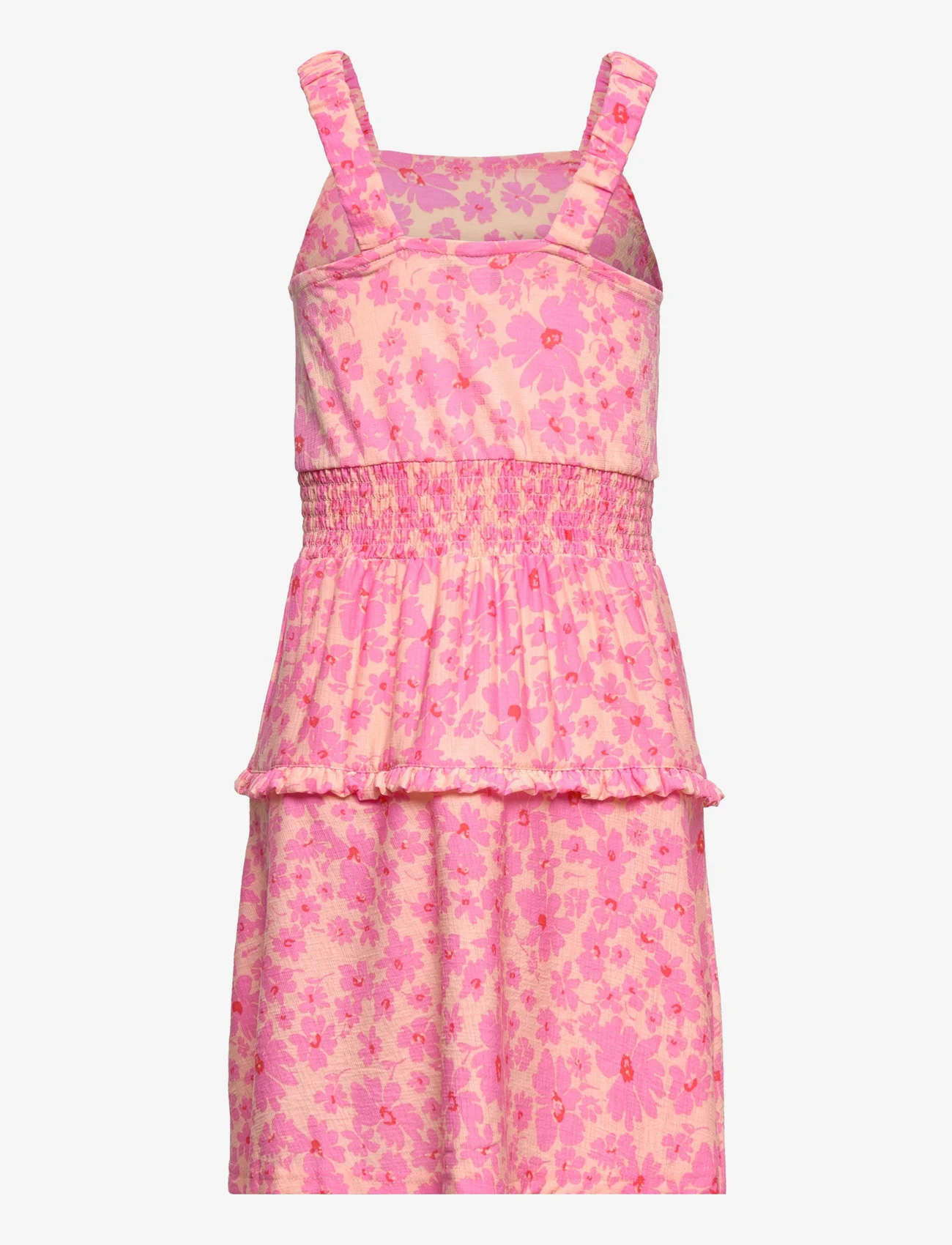 Little Pieces - PKTAYLIN SL DRESS TW - sleeveless casual dresses - tropical peach - 1