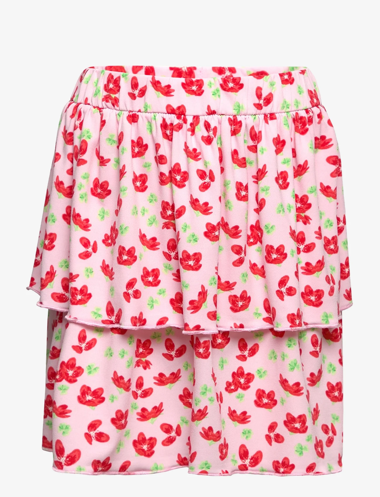 Little Pieces - PKEMANUELLE SKIRT TW - korta kjolar - pink lady - 0