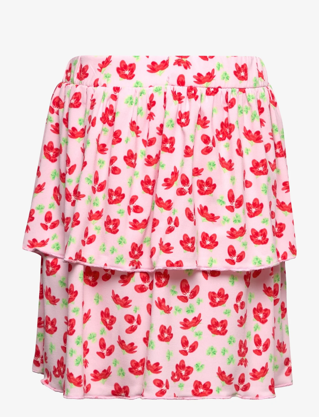 Little Pieces - PKEMANUELLE SKIRT TW - korta kjolar - pink lady - 1