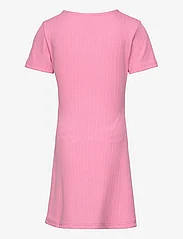 Little Pieces - PKKLEO SS TWIST DRESS TW - kortärmade vardagsklänningar - sachet pink - 1