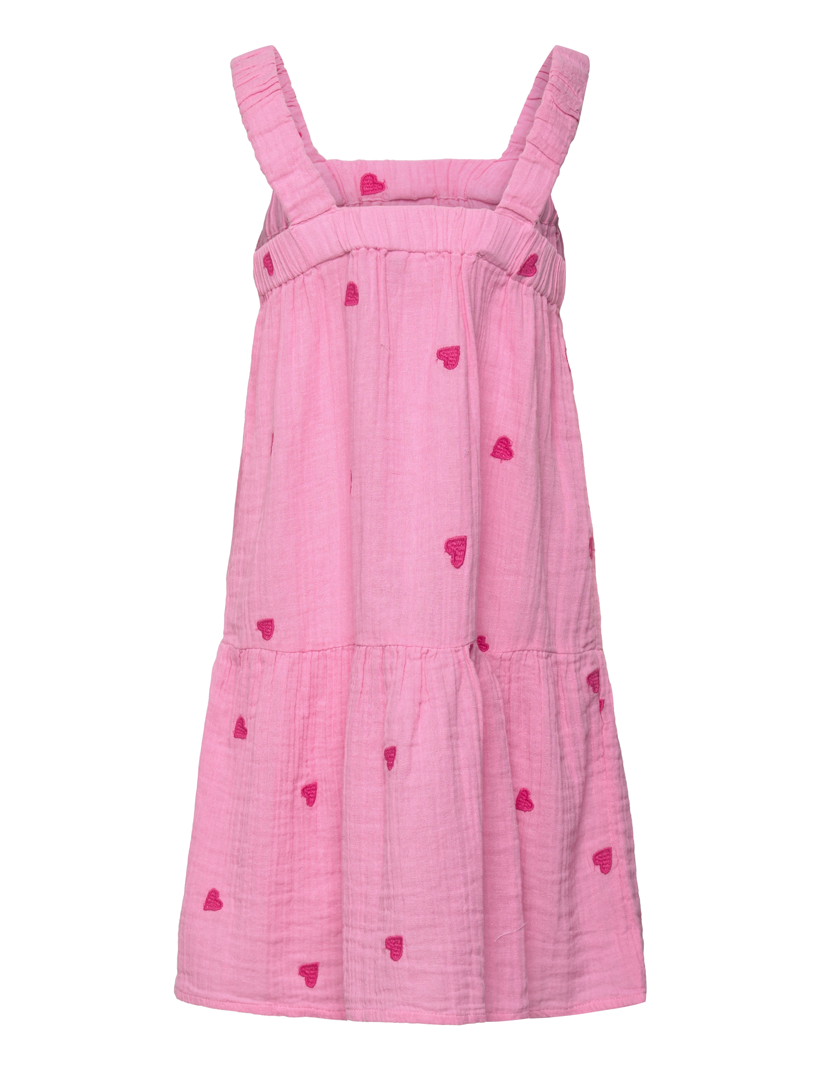 Little Pieces - PKKYA SL EMB. DRESS BC - sachet pink - 1
