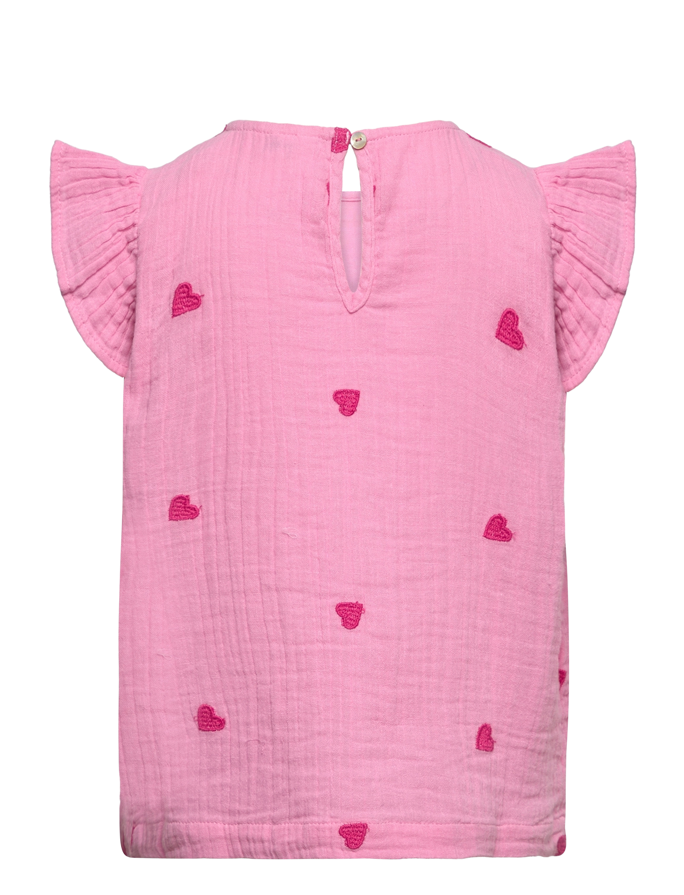 Little Pieces - PKKYA SS EMB. TOP BC - sachet pink - 1
