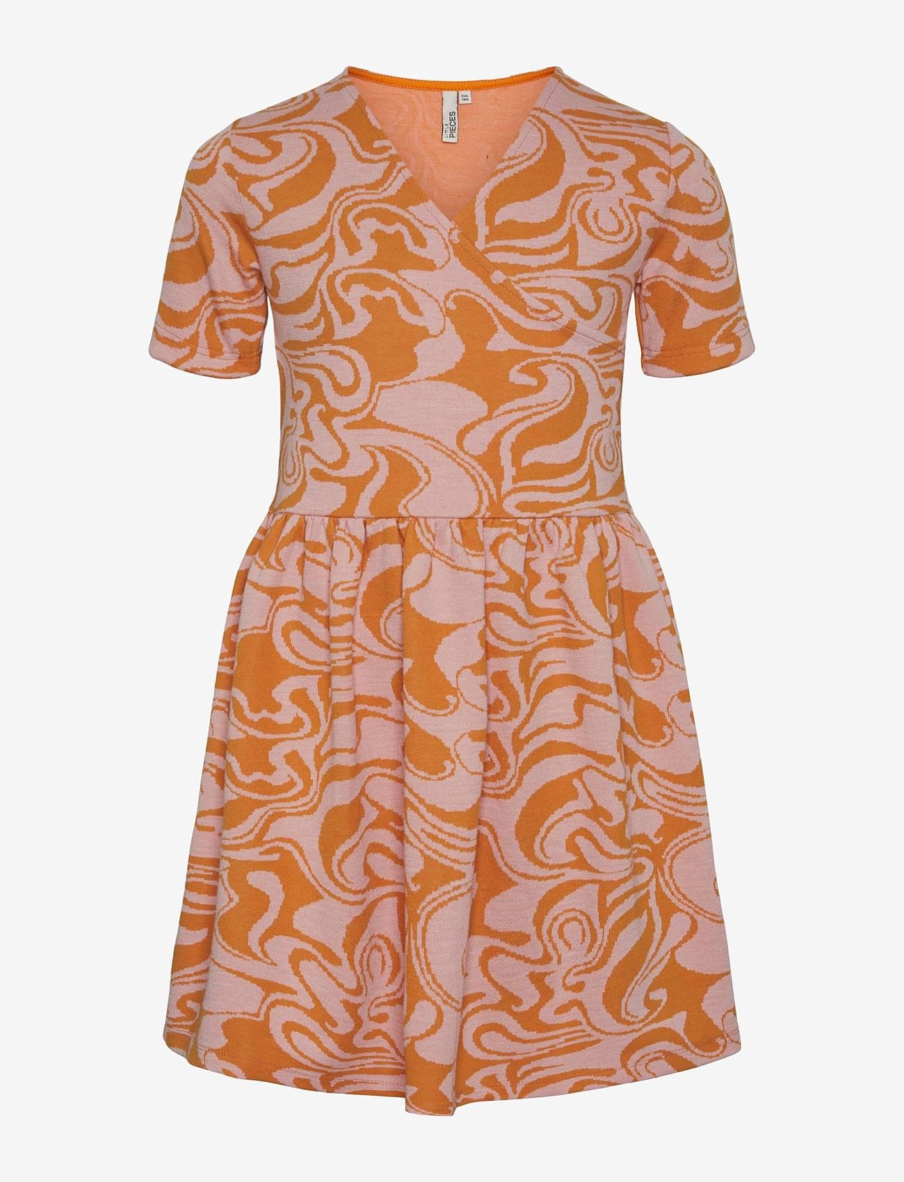 Little Pieces - PKBRINA SS WRAP DRESS - sachet pink - 0