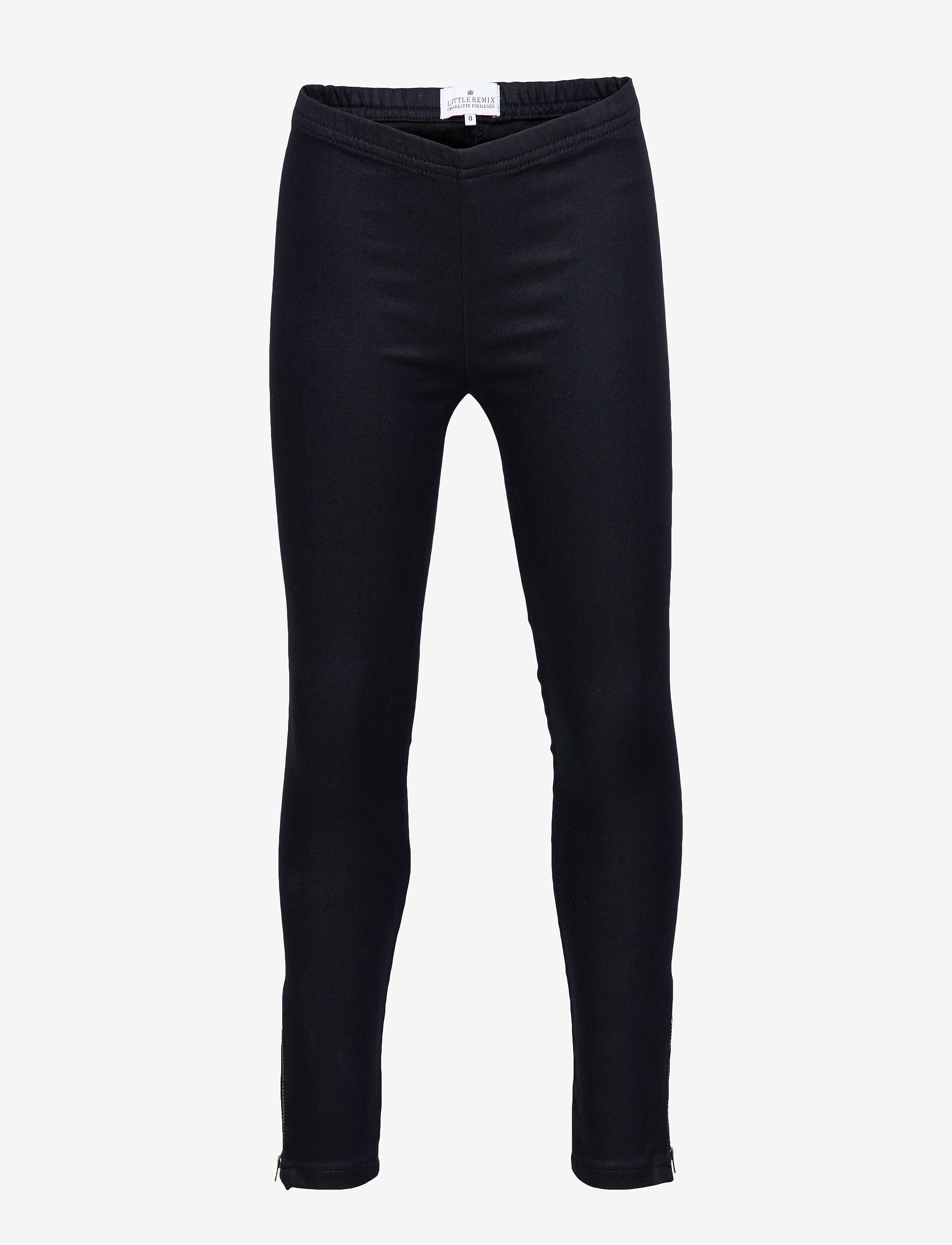 Coated stretch leggings - NAVY