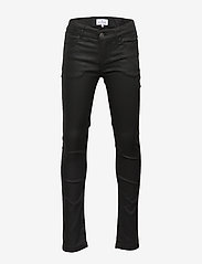 Coated skinny fit jeans - BLACK