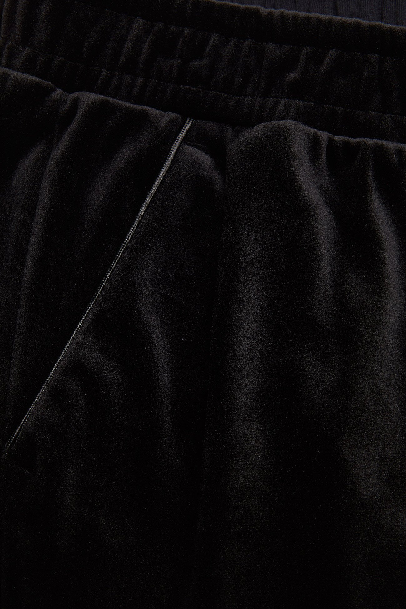 Designers Remix Girls - Velour jersey pants - black - 2
