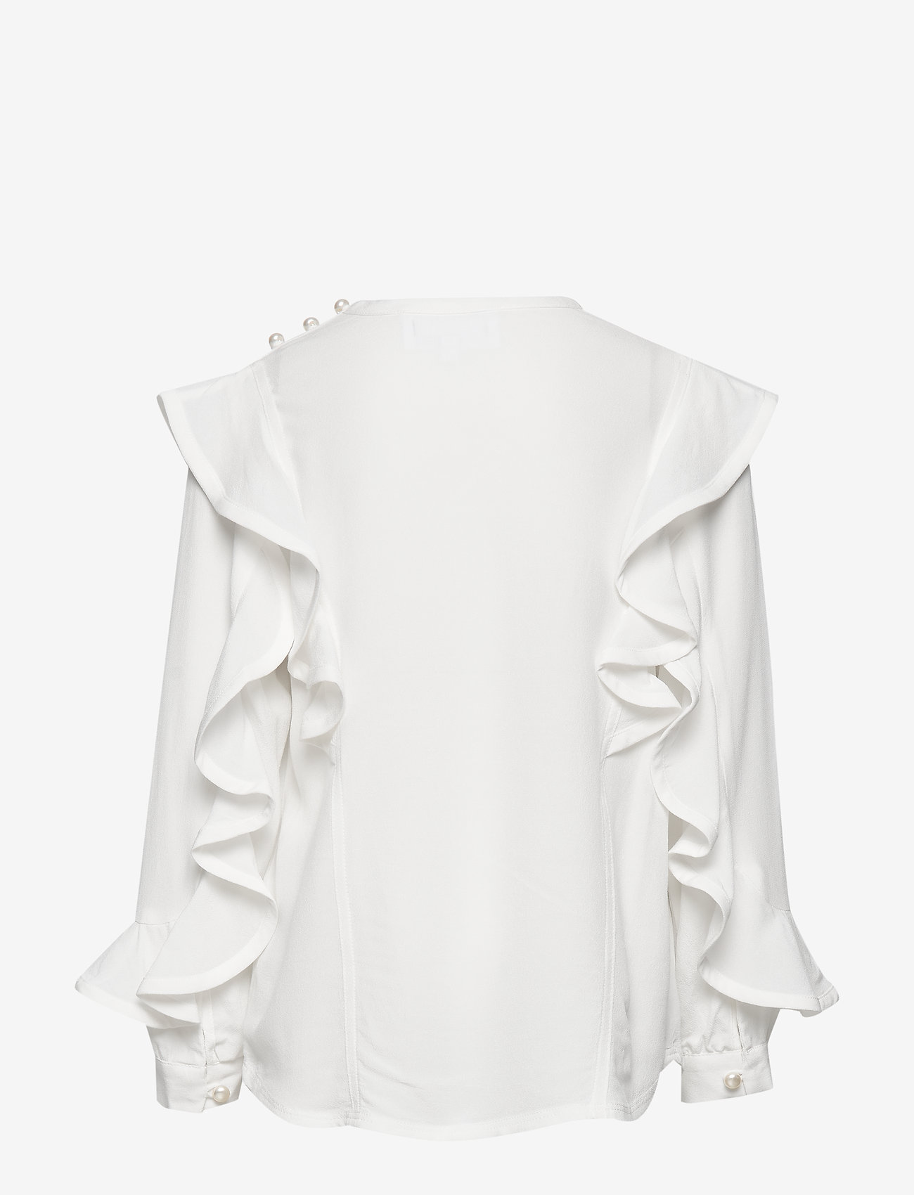 Designers Remix Girls - G Eliza Ruffle Blouse - cream - 1