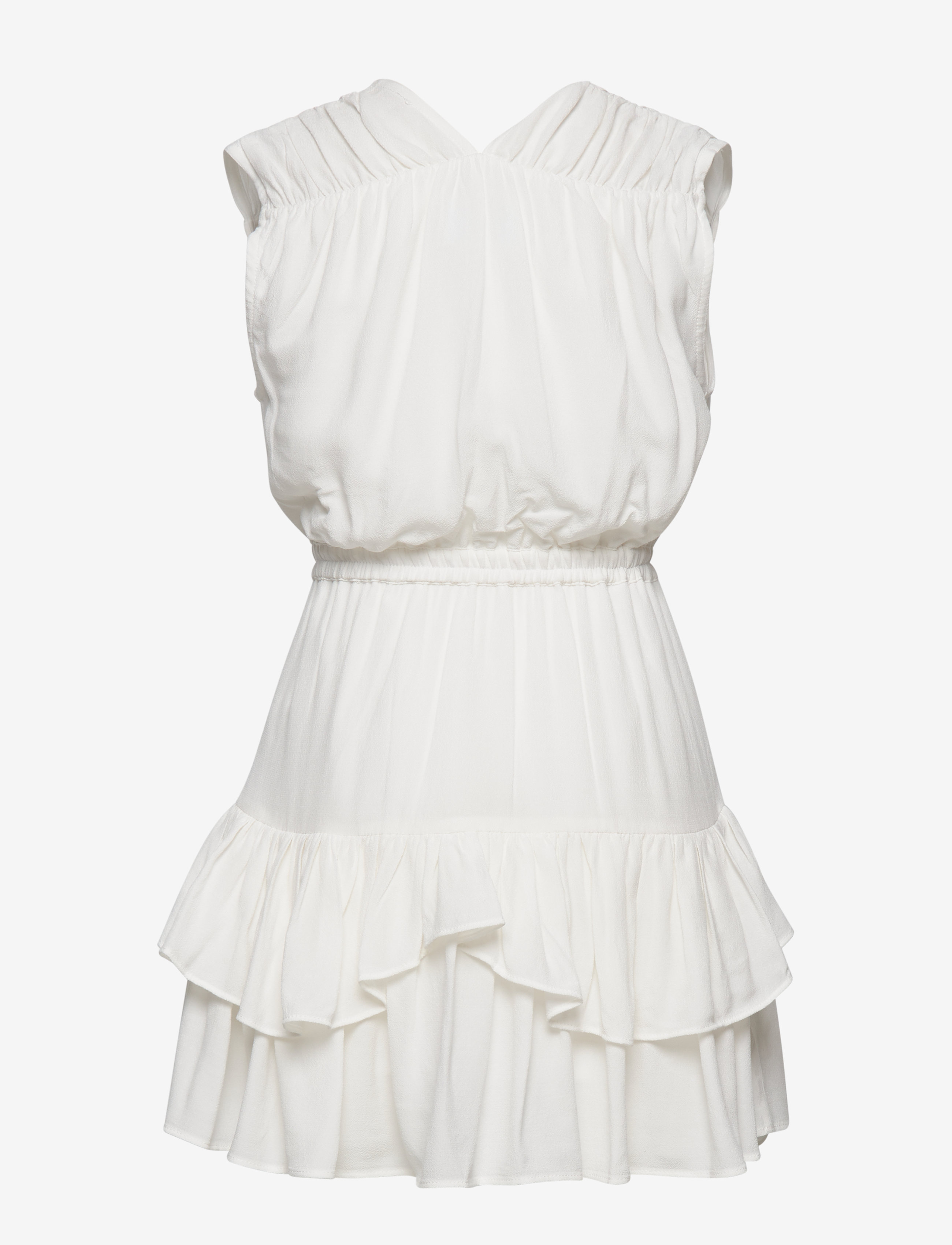 Designers Remix Girls - G Eliza Ruffle Dress - cream - 1
