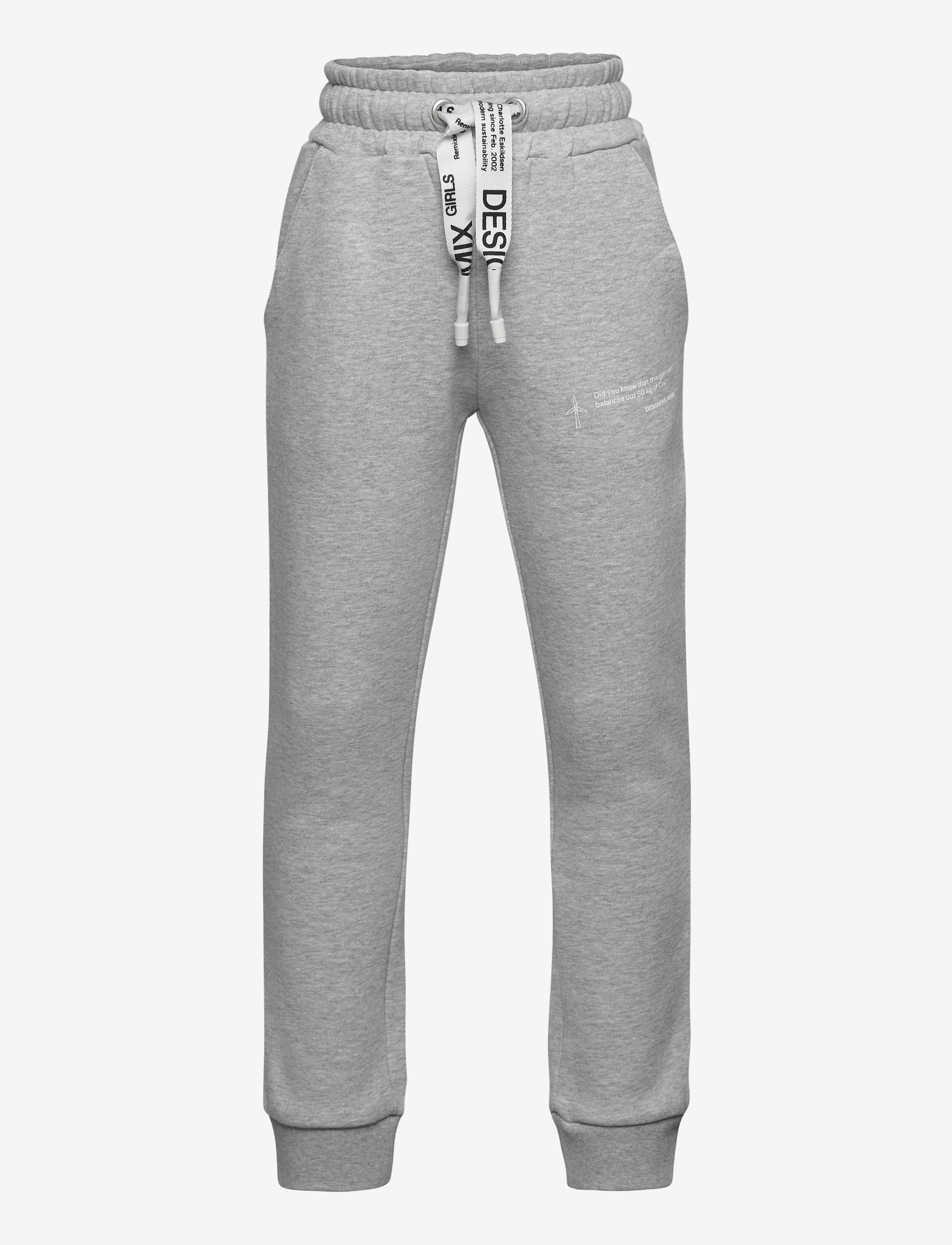 Designers Remix Girls - G Parker CO2 Pants - light grey melange - 1