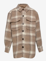 G Jayden Shirt Coat - CHECK
