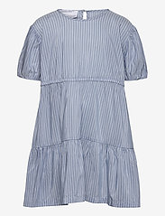 Designers Remix Girls - G Mela Layer Dress - laisvalaikio suknelės trumpomis rankovėmis - stripes - 0