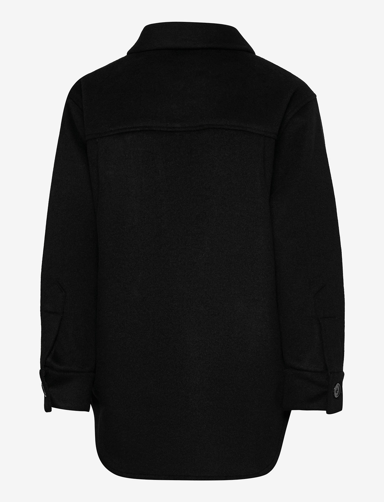 Designers Remix Girls - G Julie Shirt Coat - marškinių tipo švarkai - black - 1