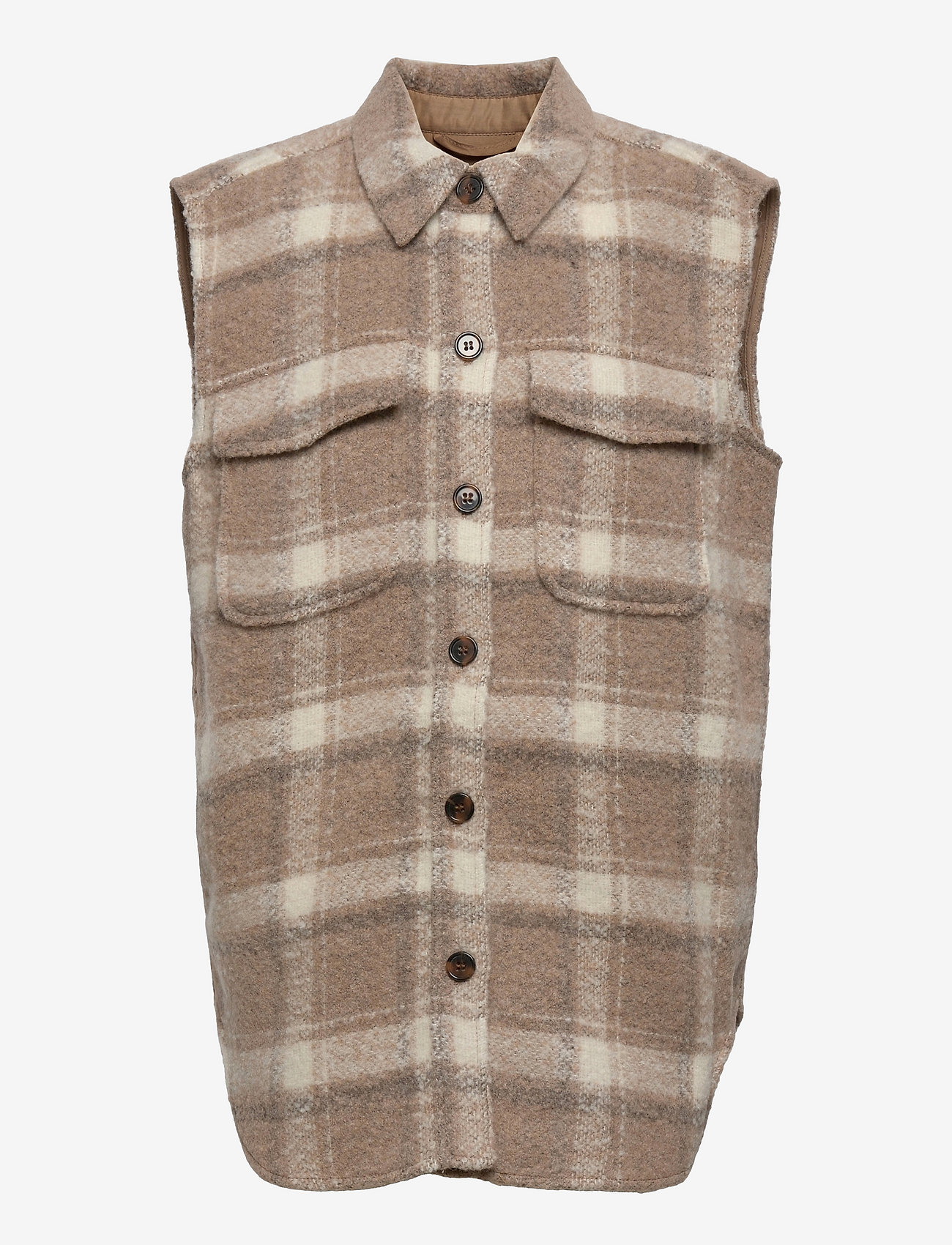 Designers Remix Girls - G Jayden Shirt Vest - shop efter alder - check - 1