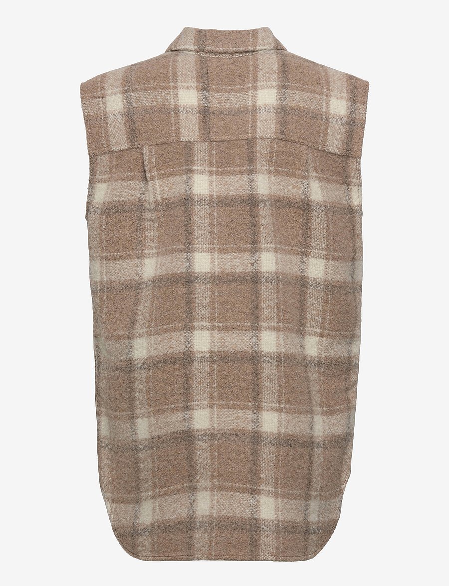 Designers Remix Girls - G Jayden Shirt Vest - shoppa efter ålder - check - 2