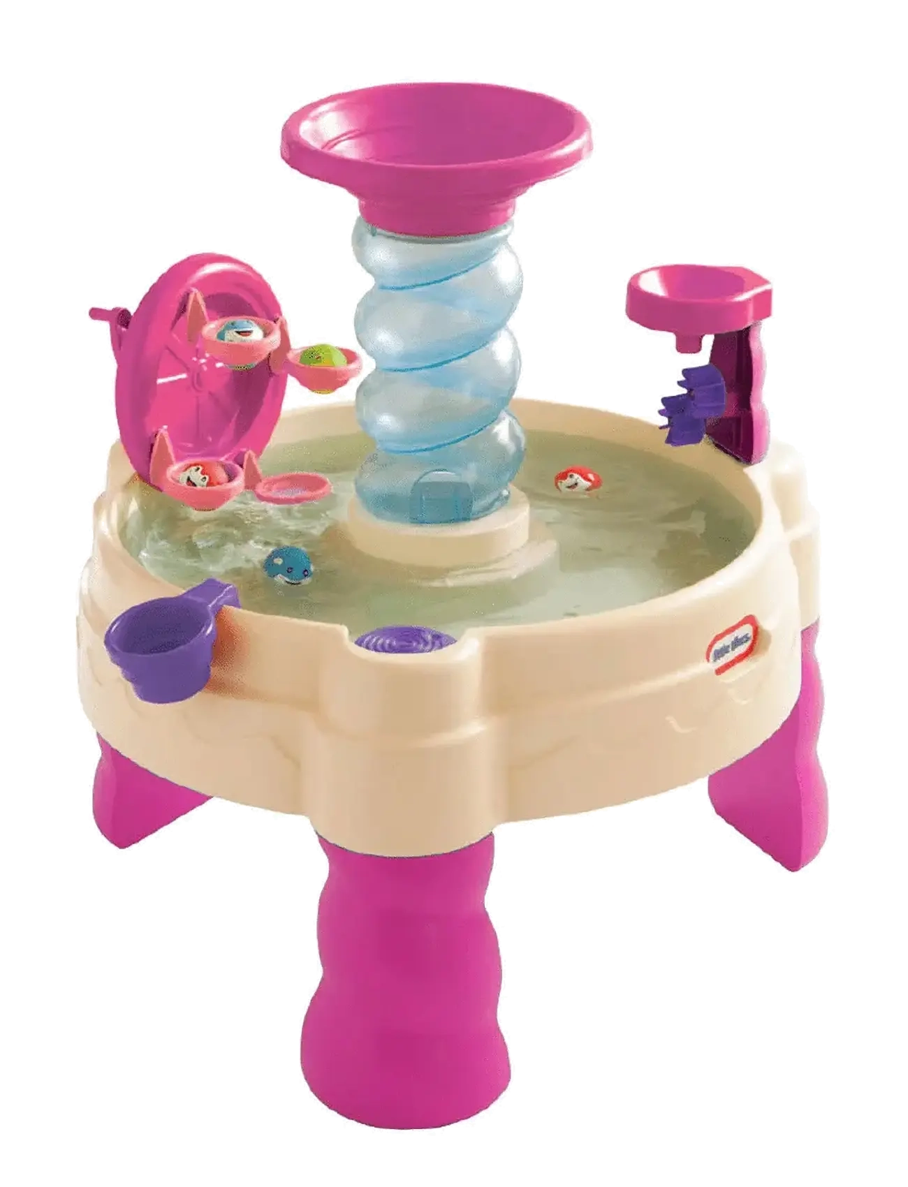 Little Tikes - Little Tikes Spiralin' Seas Water Table- Pink - multi coloured - 1