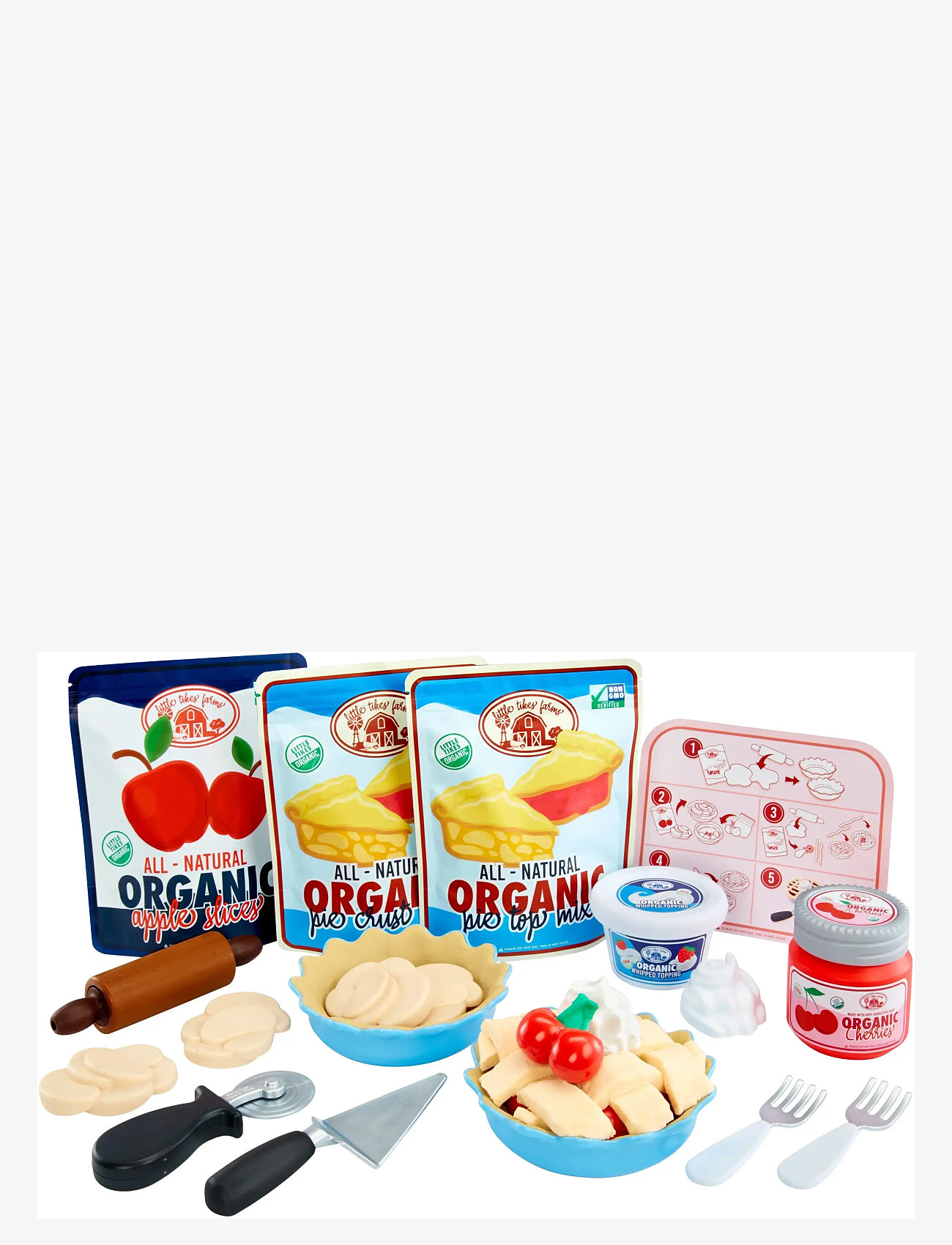 Little Tikes - LT Creative Chefs Pie Kit - leikfangamatur & kökur - multicolor - 1