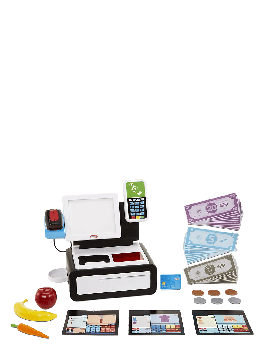 Little Tikes - LT First Self Checkout Stand - legetøjskøbmandsboder - multicolor - 1