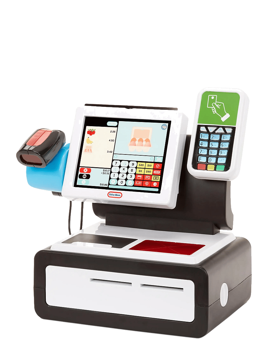 Little Tikes - LT First Self Checkout Stand - legetøjskøbmandsboder - multicolor - 2