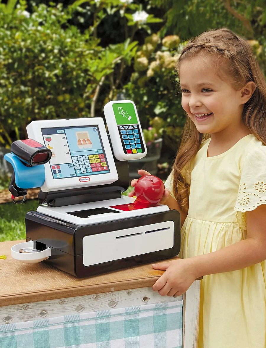 Little Tikes - LT First Self Checkout Stand - legetøjskøbmandsboder - multicolor - 3