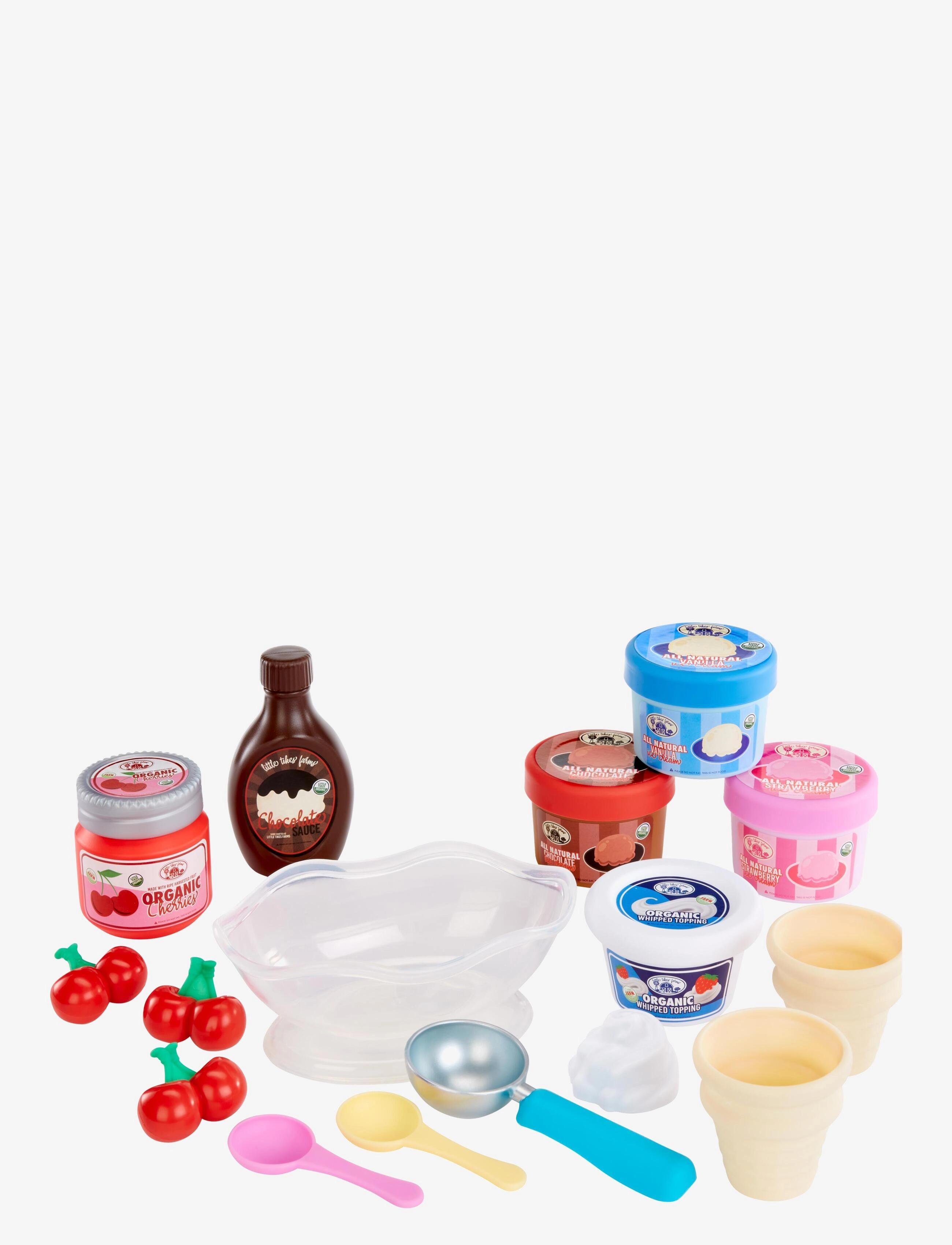 Little Tikes Lt Creative Chefs Ice Cream Kit, Børn, Toy Food & Cakes, Multi/mønstret, Str: ONE SIZE