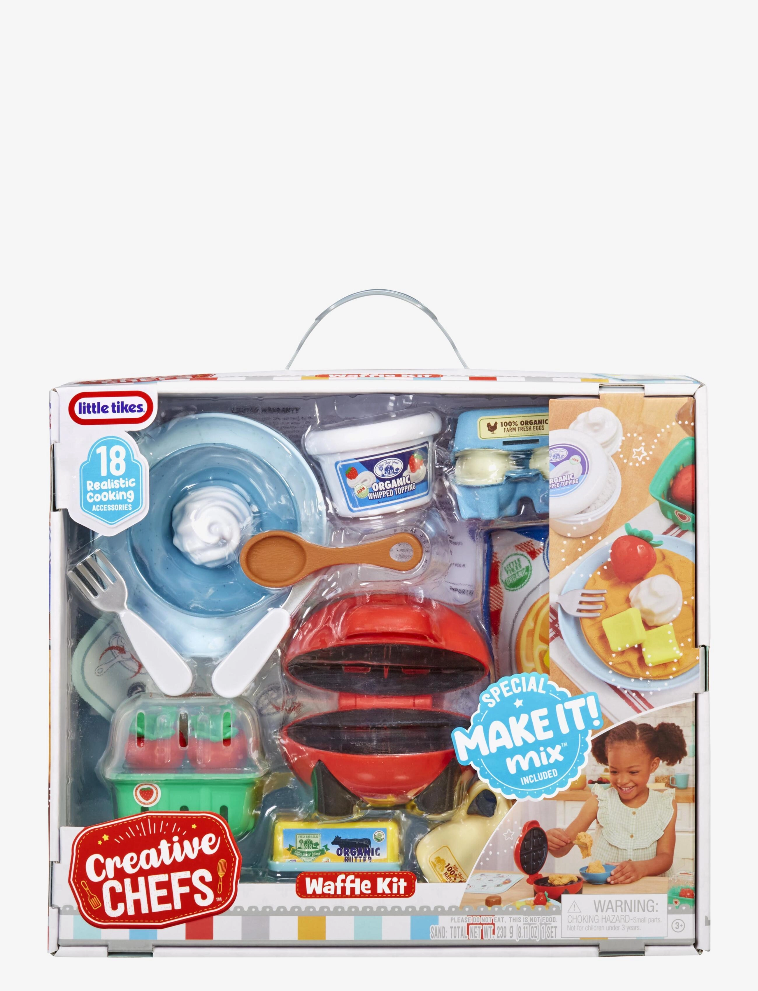 Little Tikes - LT Creative Chefs Waffles Kit - toy food & cakes - multicolor - 5