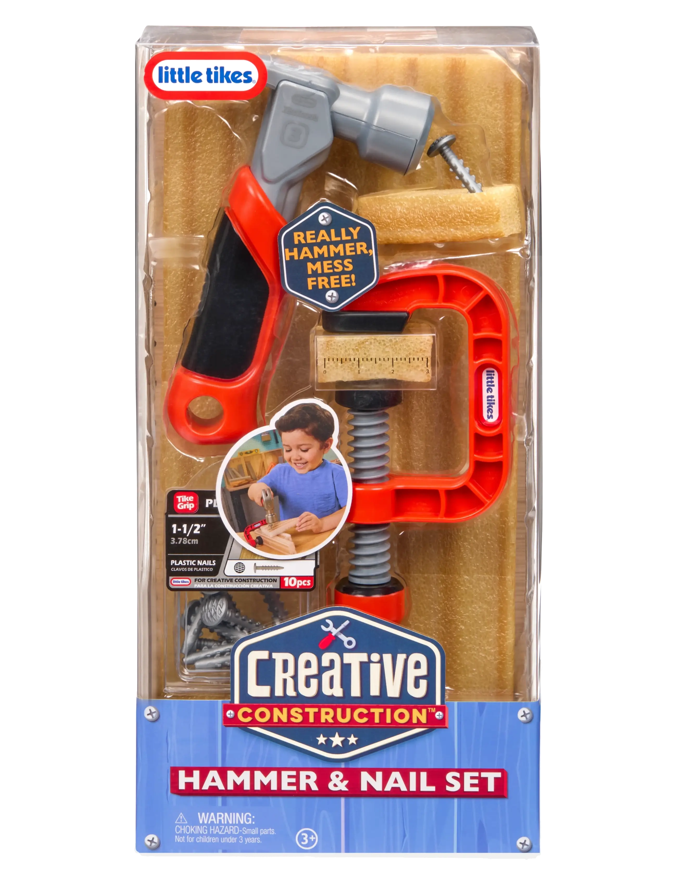 Little Tikes LT Creative Construction Hammer and Nail Set - Rollspel för barn - MULTICOLOR / multi