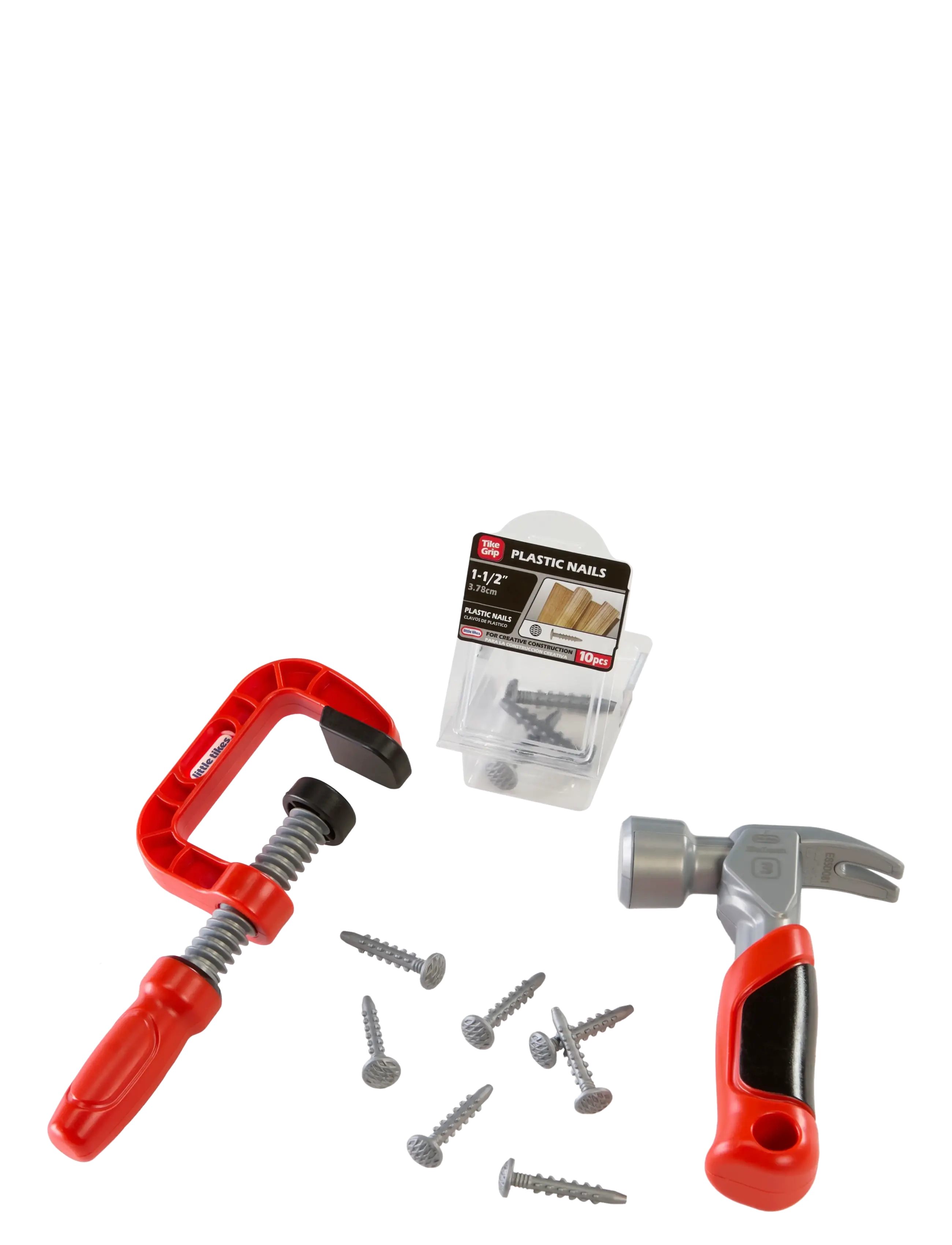 Little Tikes - LT Creative Construction Hammer and Nail Set - multicolor - 2