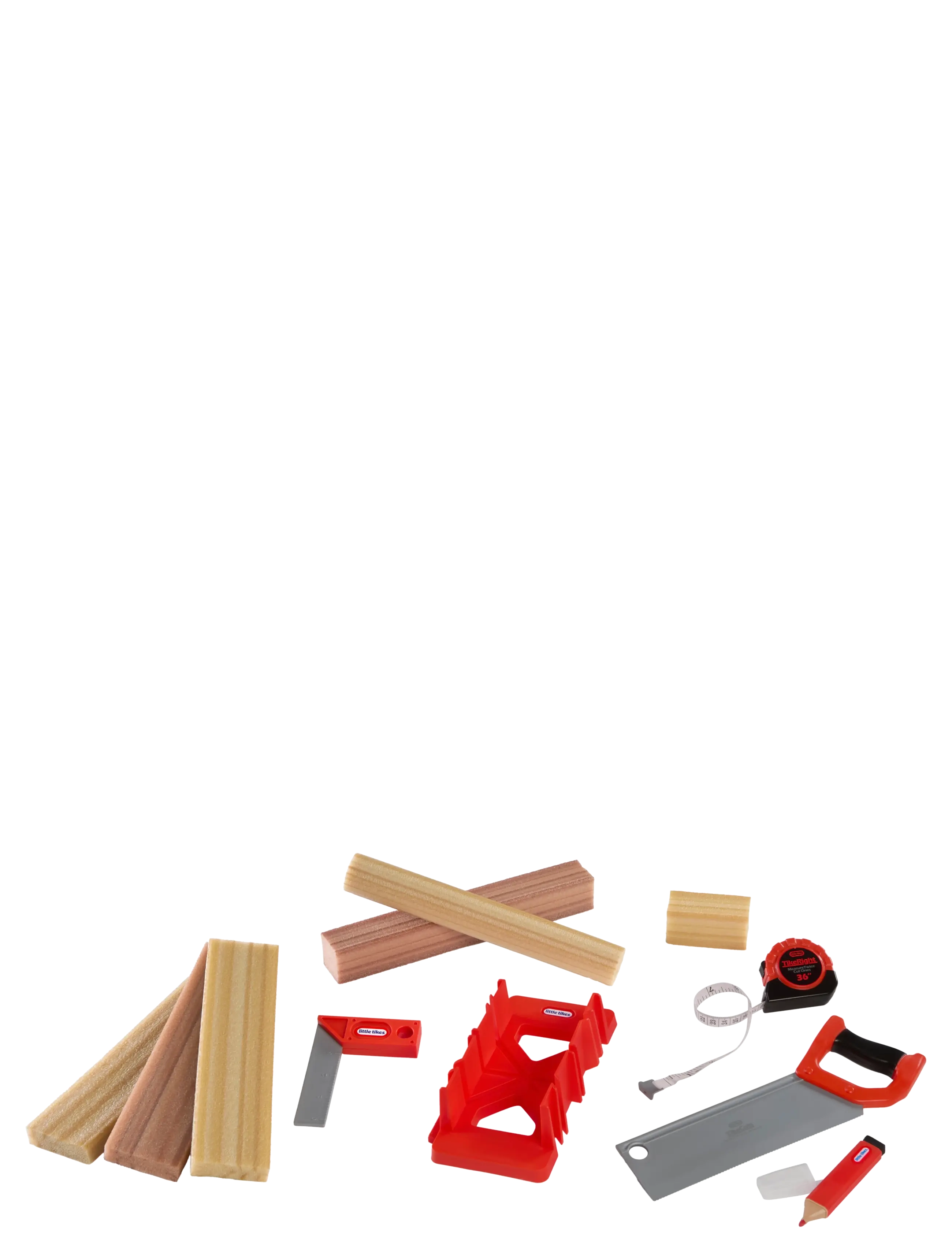 Little Tikes - LT Creative Construction Measure and Cut Set - legetøjsværktøj - multicolor - 1