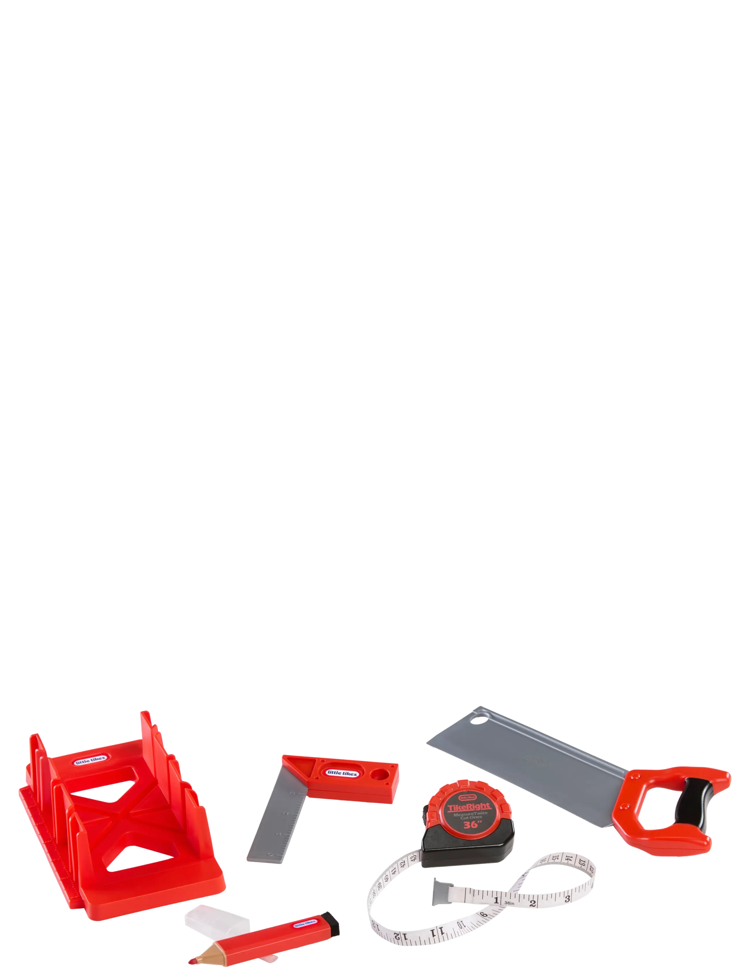 Little Tikes - LT Creative Construction Measure and Cut Set - legetøjsværktøj - multicolor - 3