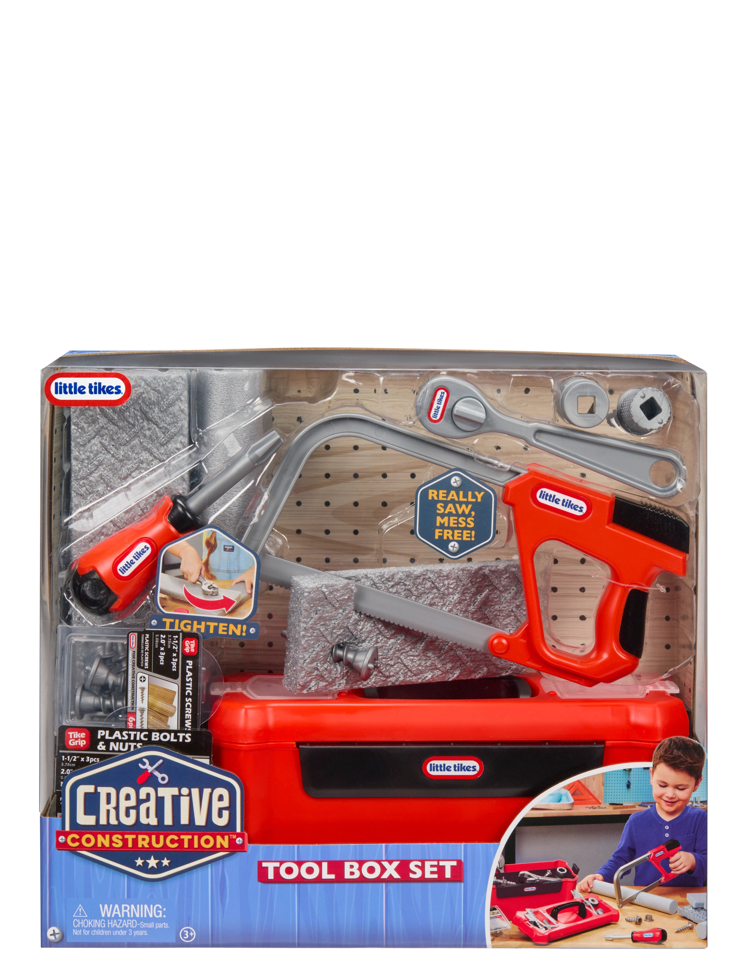 Little Tikes LT Creative Construction Tool Box Set - Lelut - MULTICOLOR / red