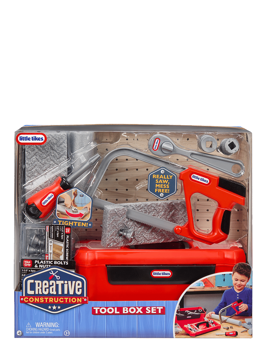 Little Tikes - LT Creative Construction Tool Box Set - leksaksverktyg - multicolor - 1
