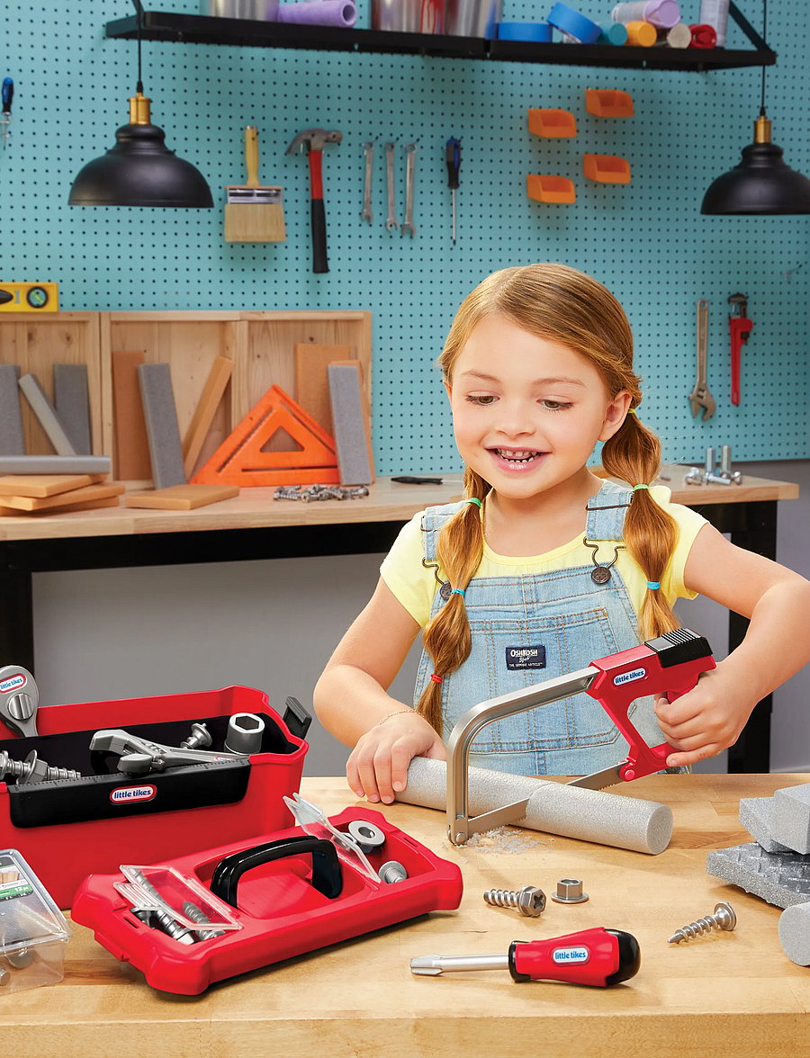 Little Tikes - LT Creative Construction Tool Box Set - leksaksverktyg - multicolor - 0