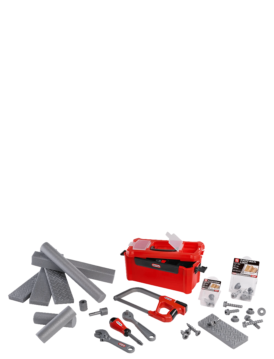Little Tikes - LT Creative Construction Tool Box Set - leksaksverktyg - multicolor - 3