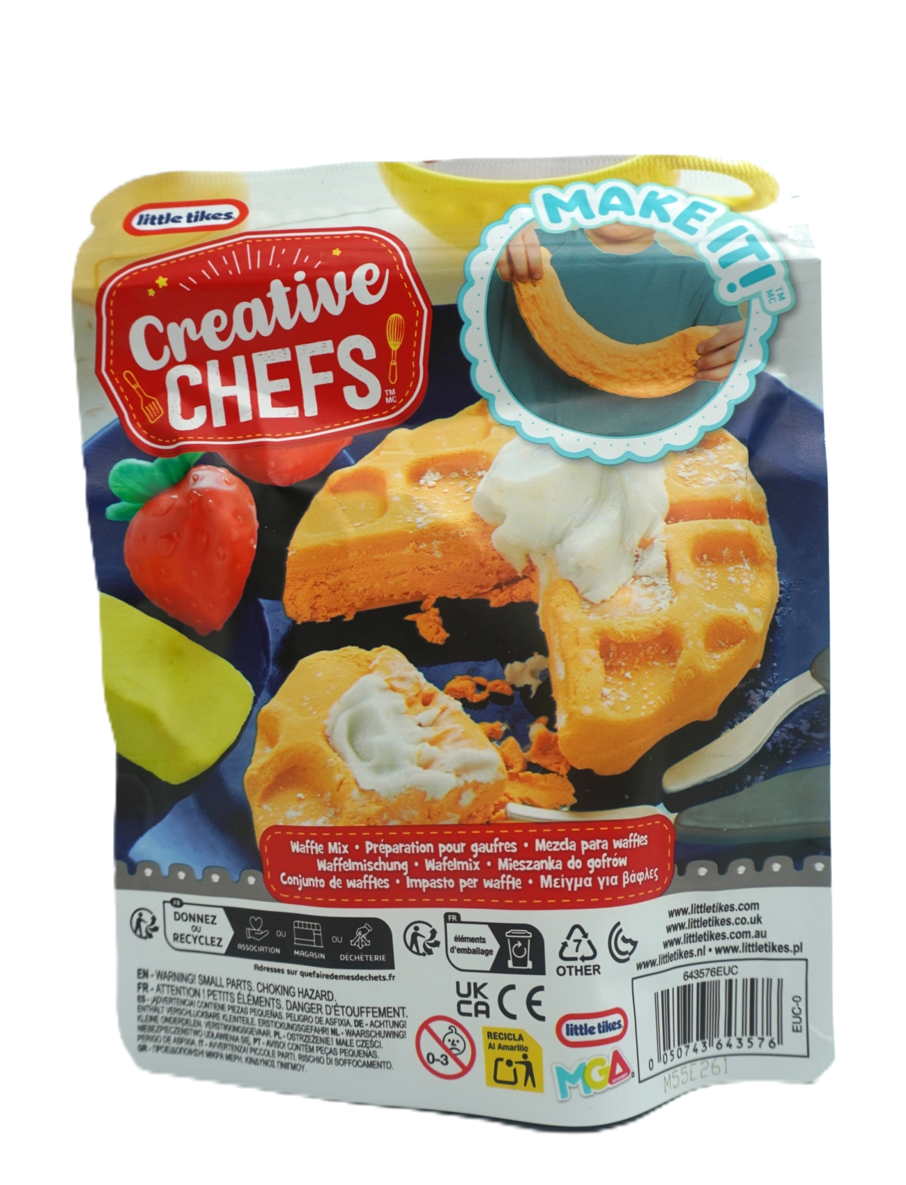 Little Tikes - LT Creative Chefs Waffle Mix PDQ - lekemat & lekekaker - multicolor - 5