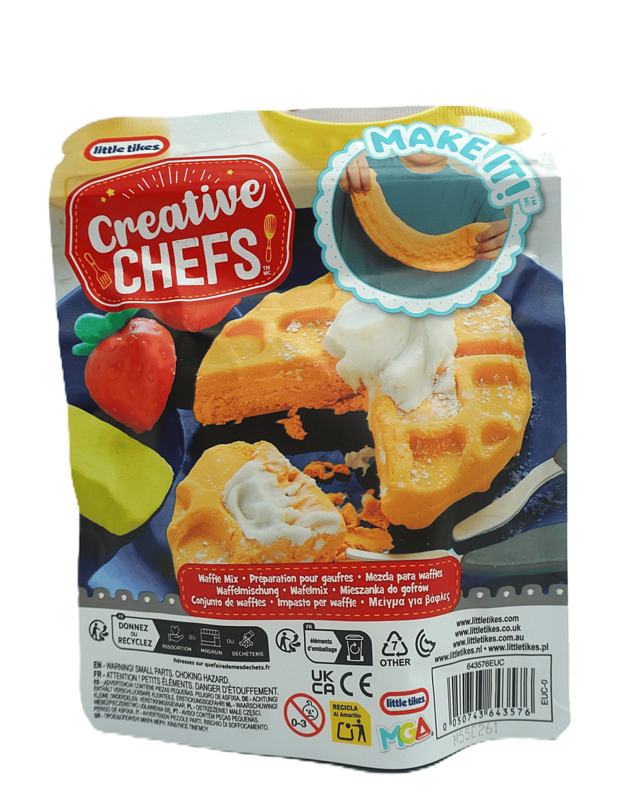 Little Tikes - LT Creative Chefs Waffle Mix PDQ - legemad & legekager - multicolor - 5