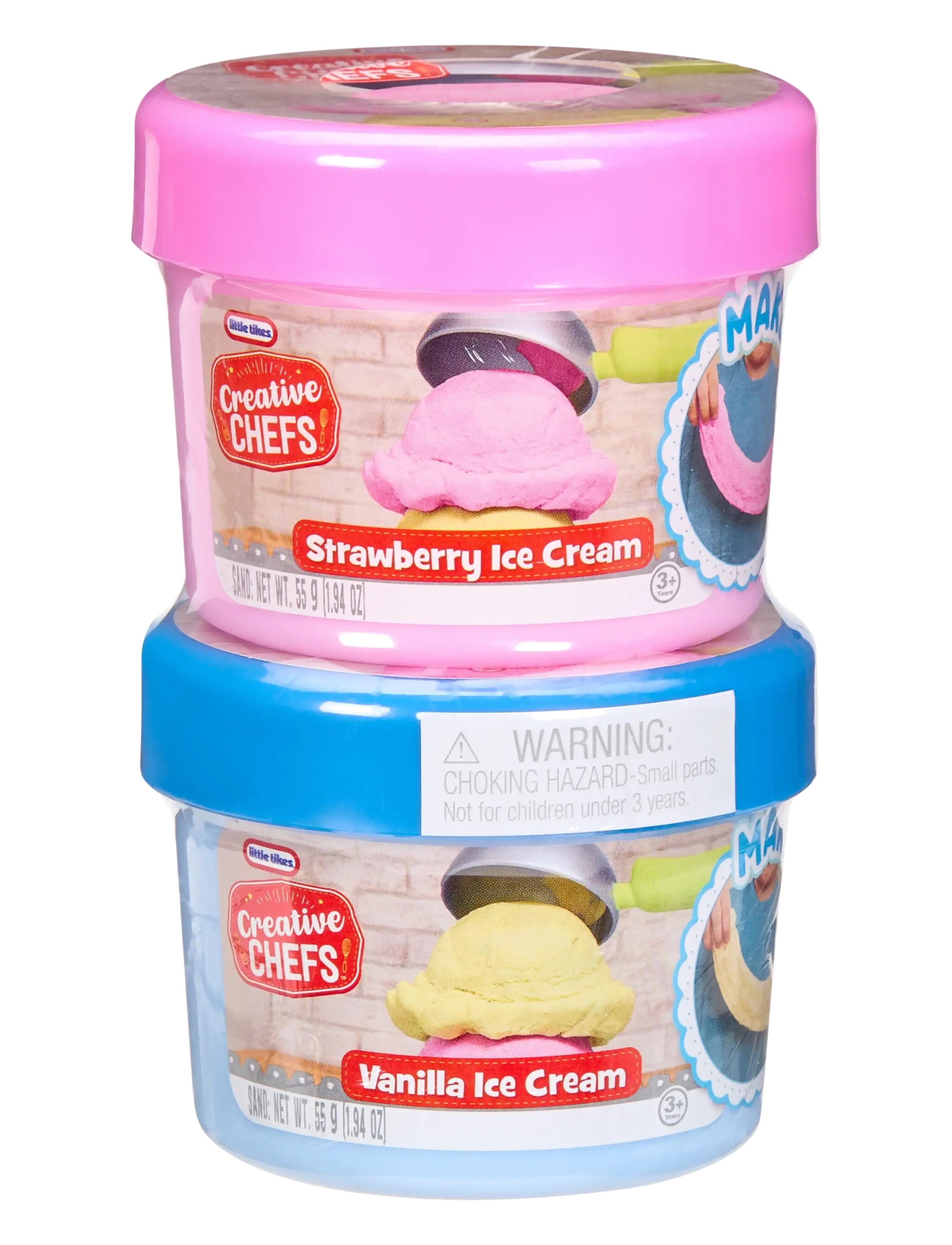 Little Tikes LT Creative Chefs Ice Cream 2 pack PDQ - Leksaksmat & Leksakstårtor - MULTICOLOR / multi