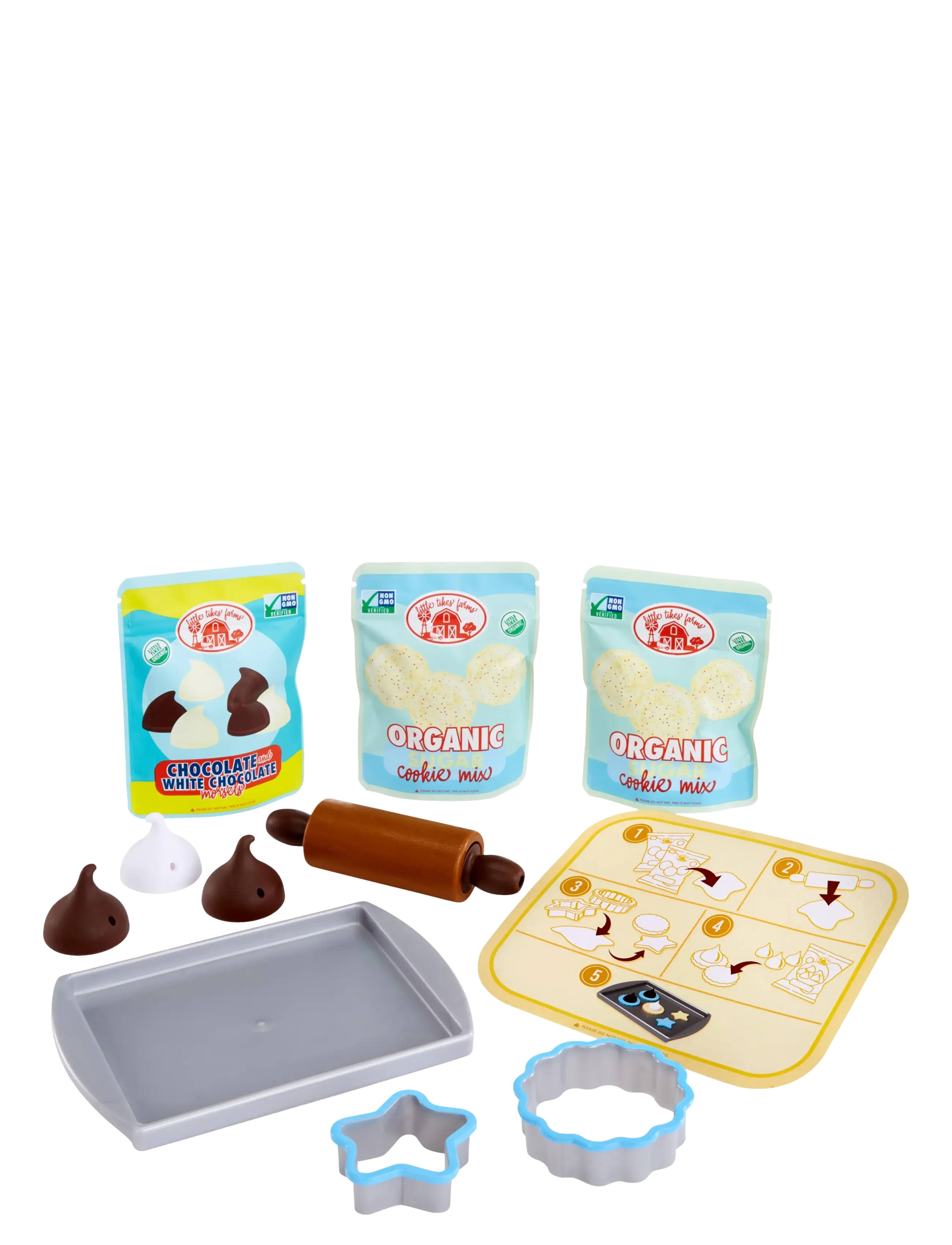 Little Tikes Lt Creative Chefs Cookie Kit, Toy Food & Cakes, Multi/mønstret, Str: ONE SIZE