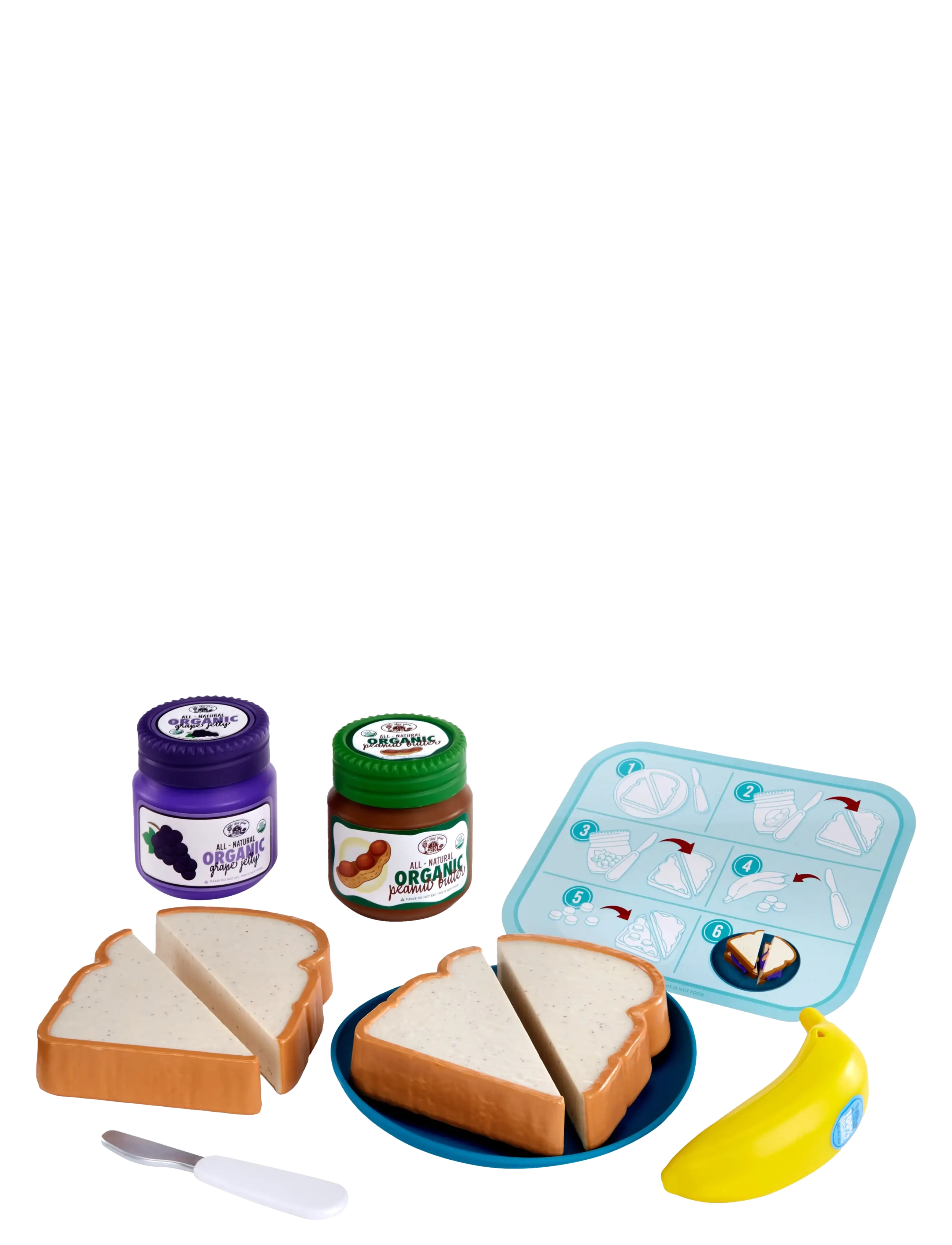 Little Tikes Lt Creative Chefs Peanut Butter & Jelly Kit, Børn, Toy Food & Cakes, Multi/mønstret, Str: ONE SIZE