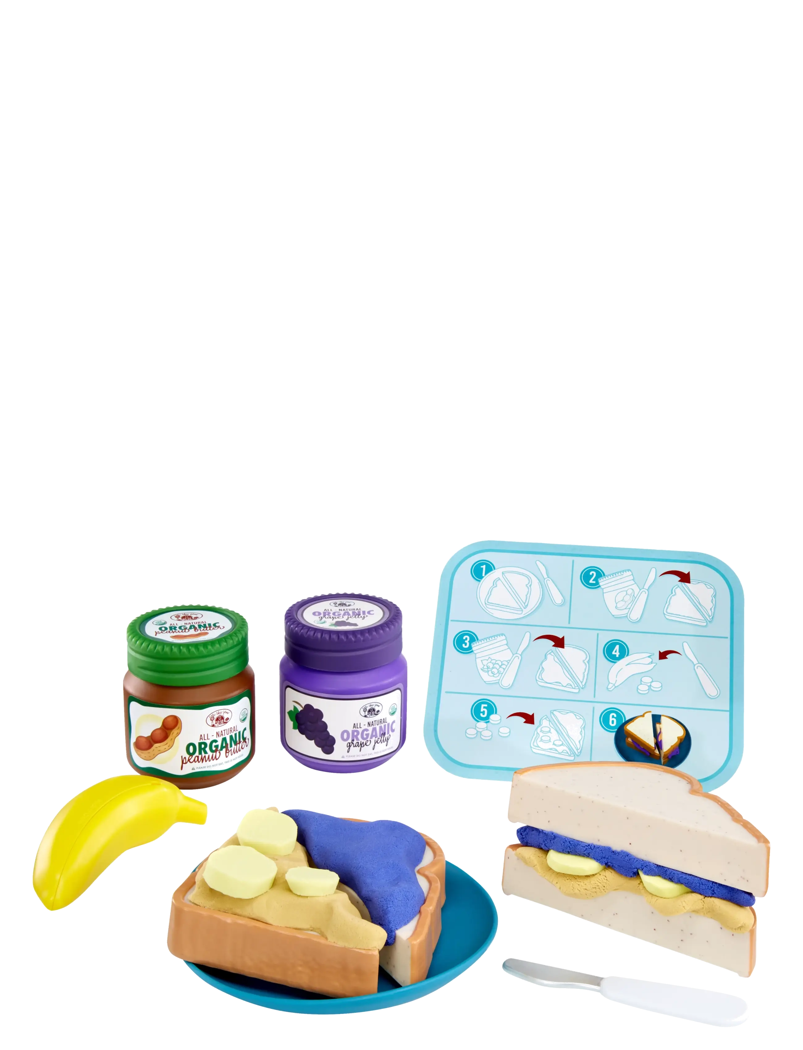 Little Tikes - LT Creative Chefs Peanut Butter & Jelly Kit - multicolor - 3