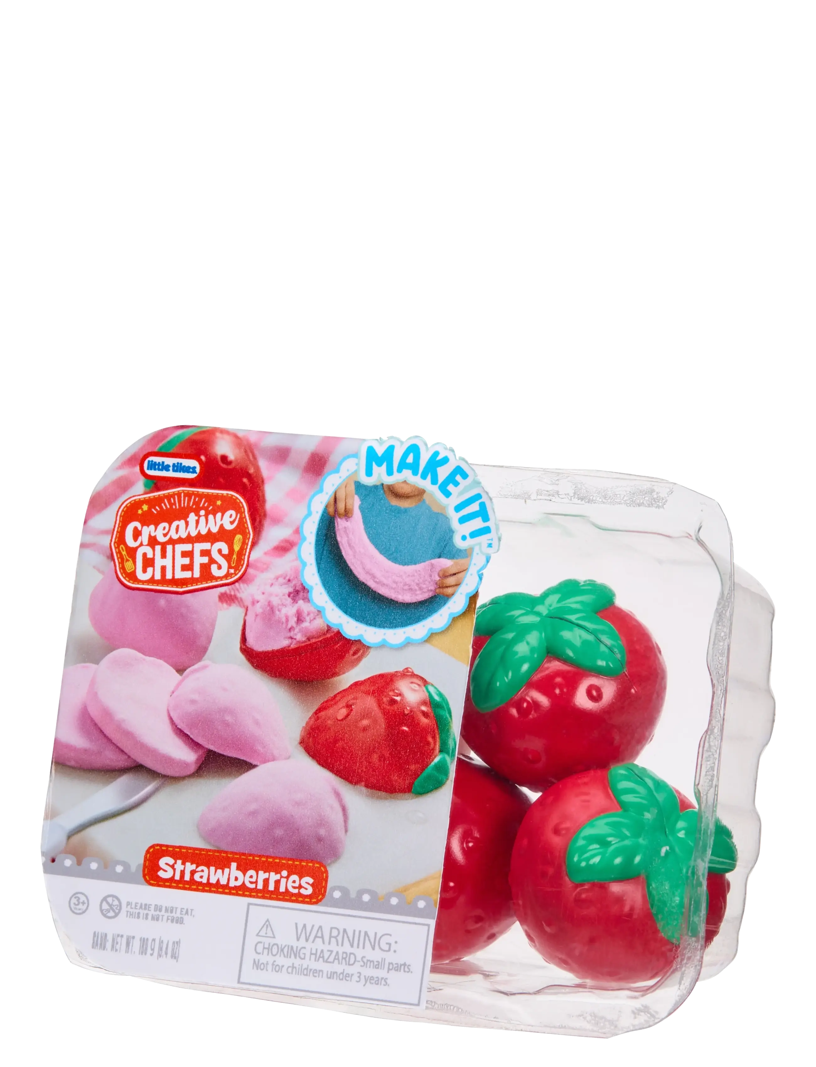 Little Tikes LT Creative Chefs Basket of Strawberries PDQ - Leksaksmat & Leksakstårtor - MULTICOLOR / red