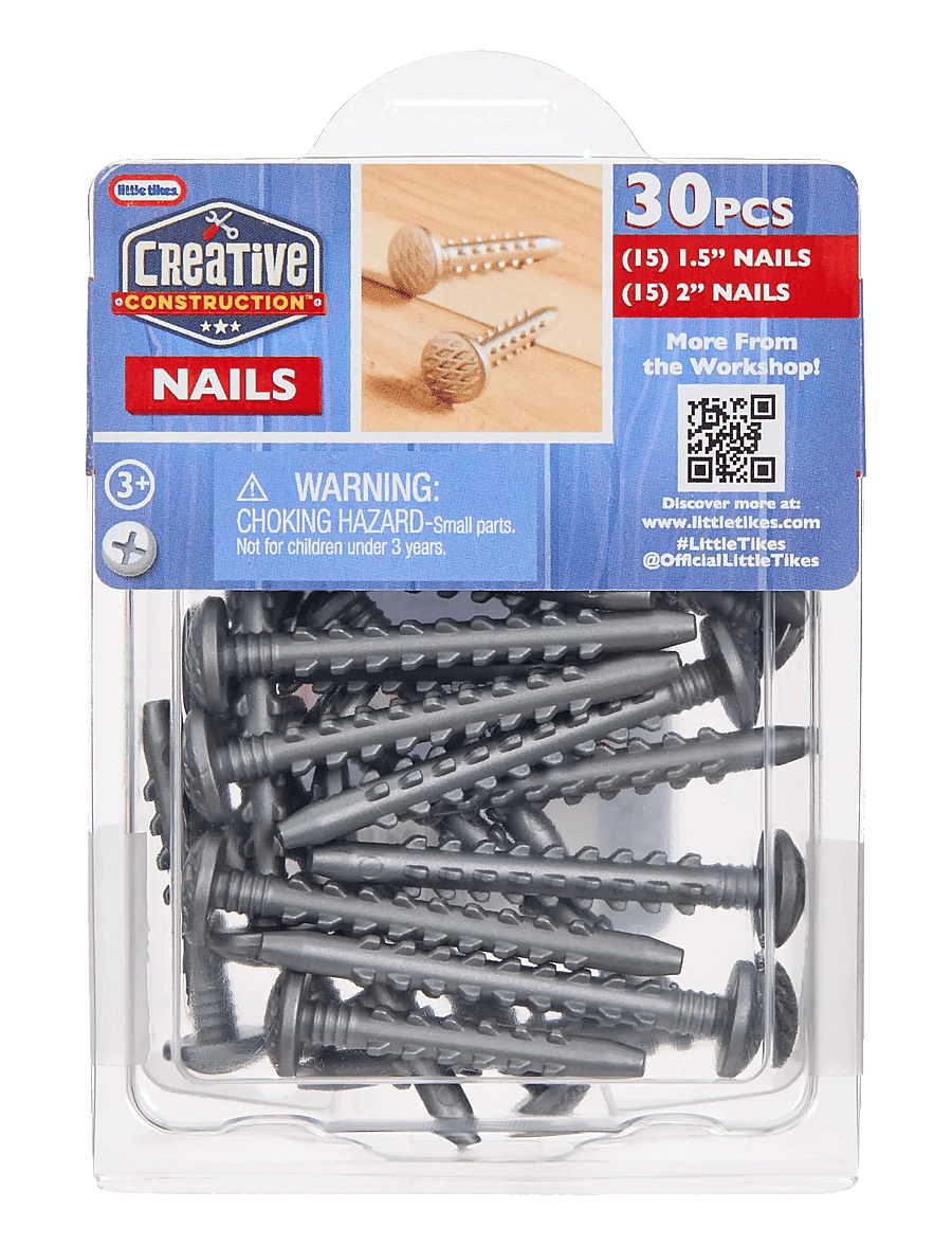 Little Tikes - LT Creative Construction- Box of Nails - leksaksverktyg - multicolor - 1