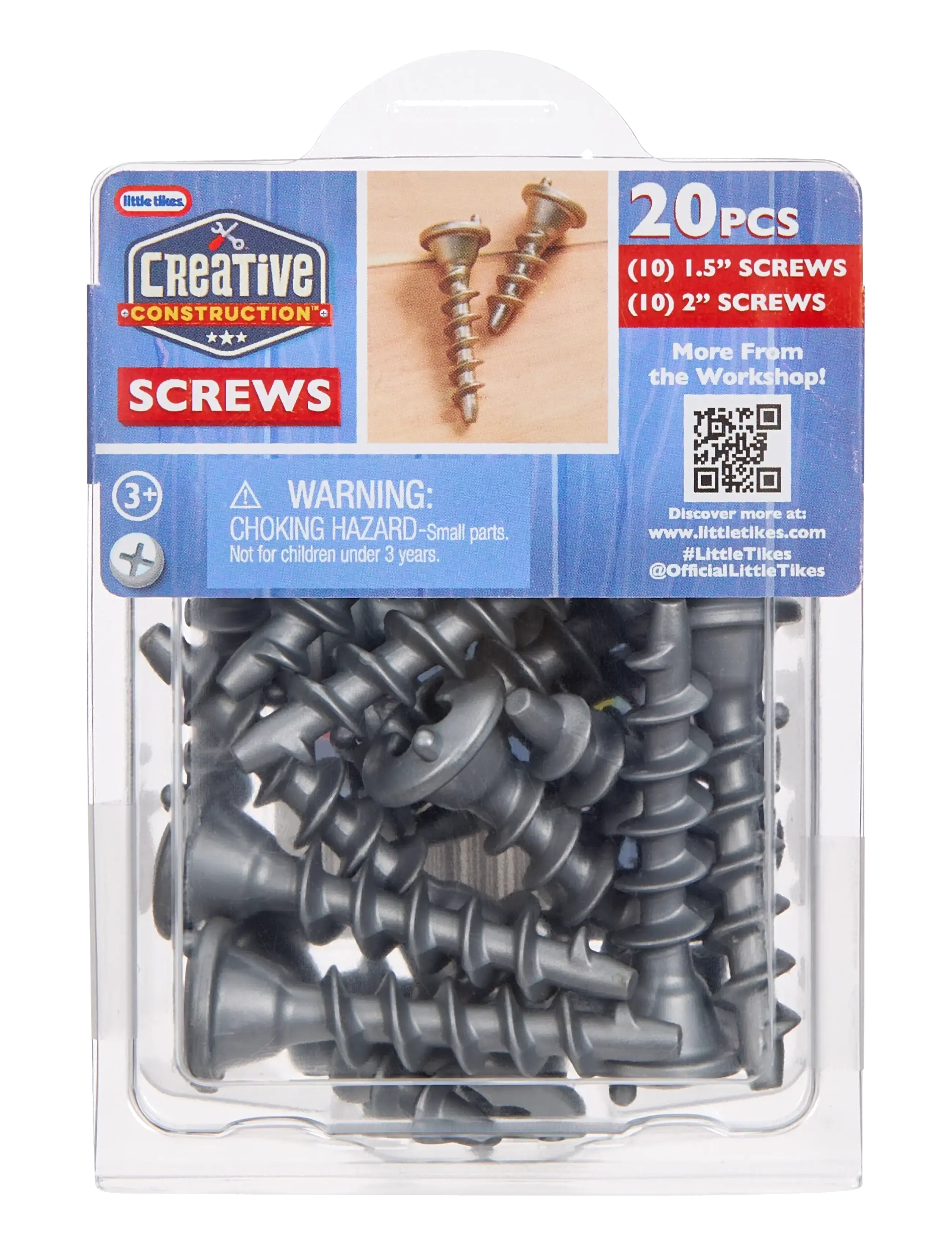 Little Tikes LT Creative Construction- Box of Screws - Legetøjsværktøj - MULTICOLOR / grey