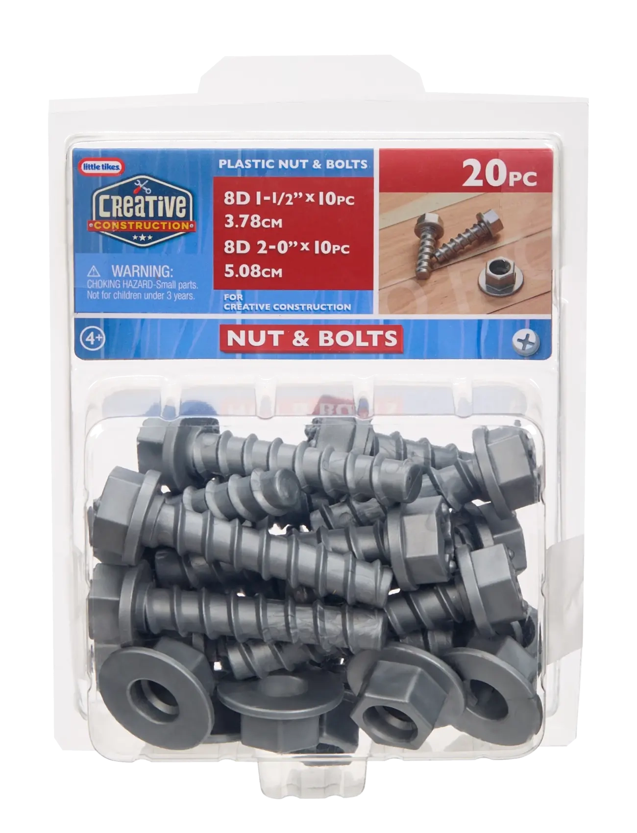 Little Tikes Lt Creative Construction- Nuts and Bolts - Legetøjsværktøj - MULTICOLOR / grey
