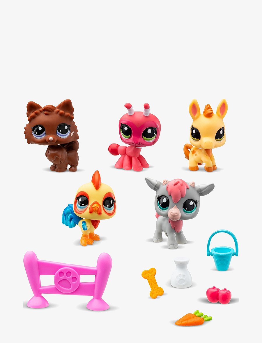 Littlest Pet Shop - LITTLEST PET SHOP FARM BESTIES COLLECTORS 5 PK - legesæt - multi colour - 2